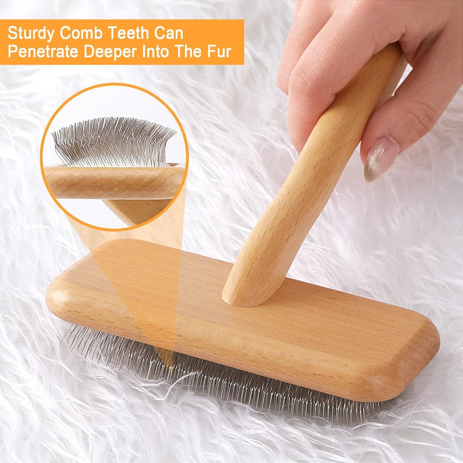 Rastrillo para Alfombras Astfys de Madera 11.94x6.35cm