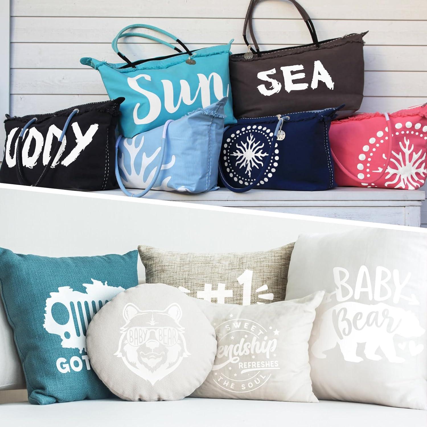 Vinilo de Transferencia de Calor TECKWRAP 24 Hojas 30.48x30.48cm Blanco