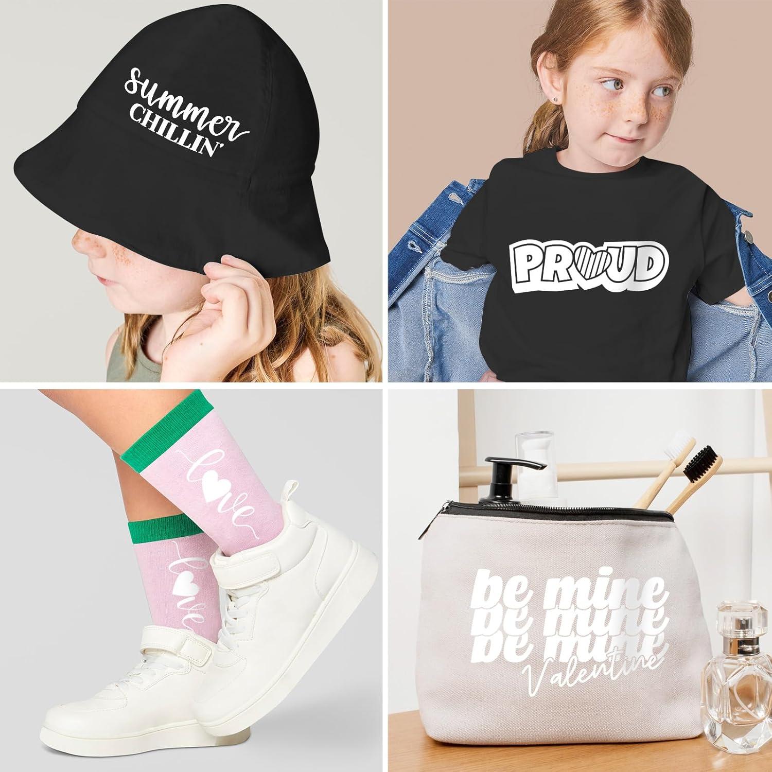 Vinilo de Transferencia de Calor TECKWRAP 24 Hojas 30.48x30.48cm Blanco