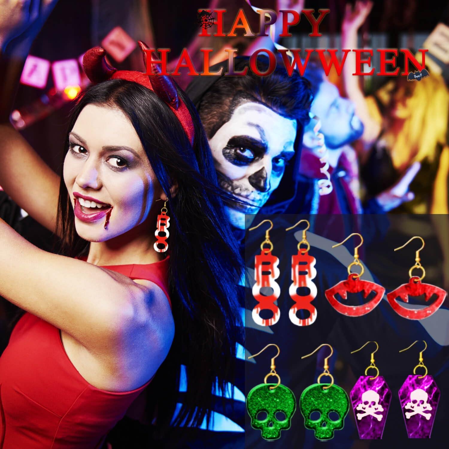 Kit de Moldes de Resina Halloween Rifanda 224 Piezas