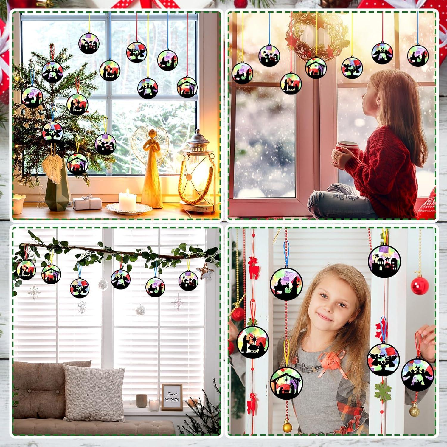 30 Piezas Manualidades de Papel Atrapa Luz AmazingSpark