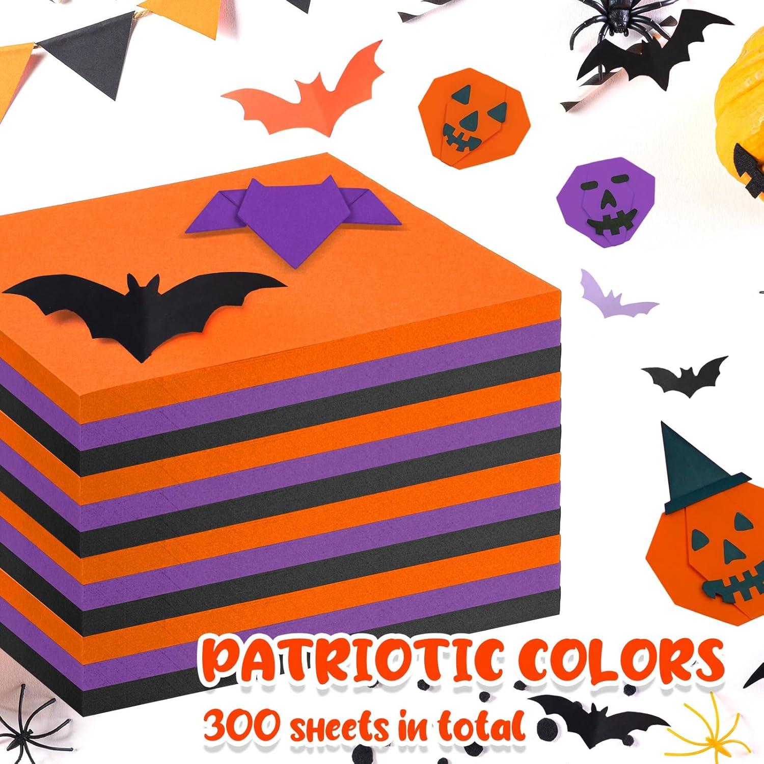 Papel Origami Doble Cara Kigeli 300 Hojas 15 cm Colores Vivos