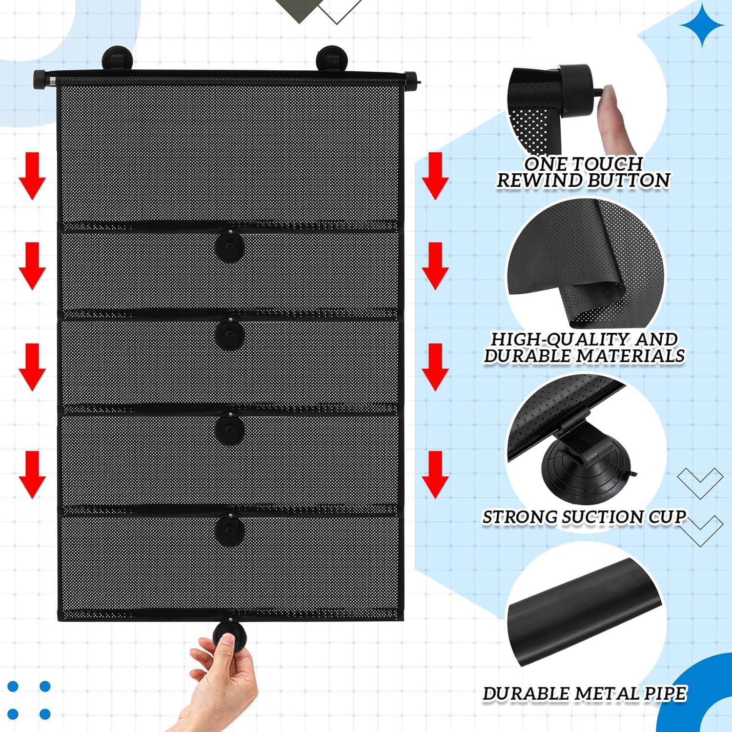 Sombrillas de Ventana de Coche Blosssound 50 cm UV