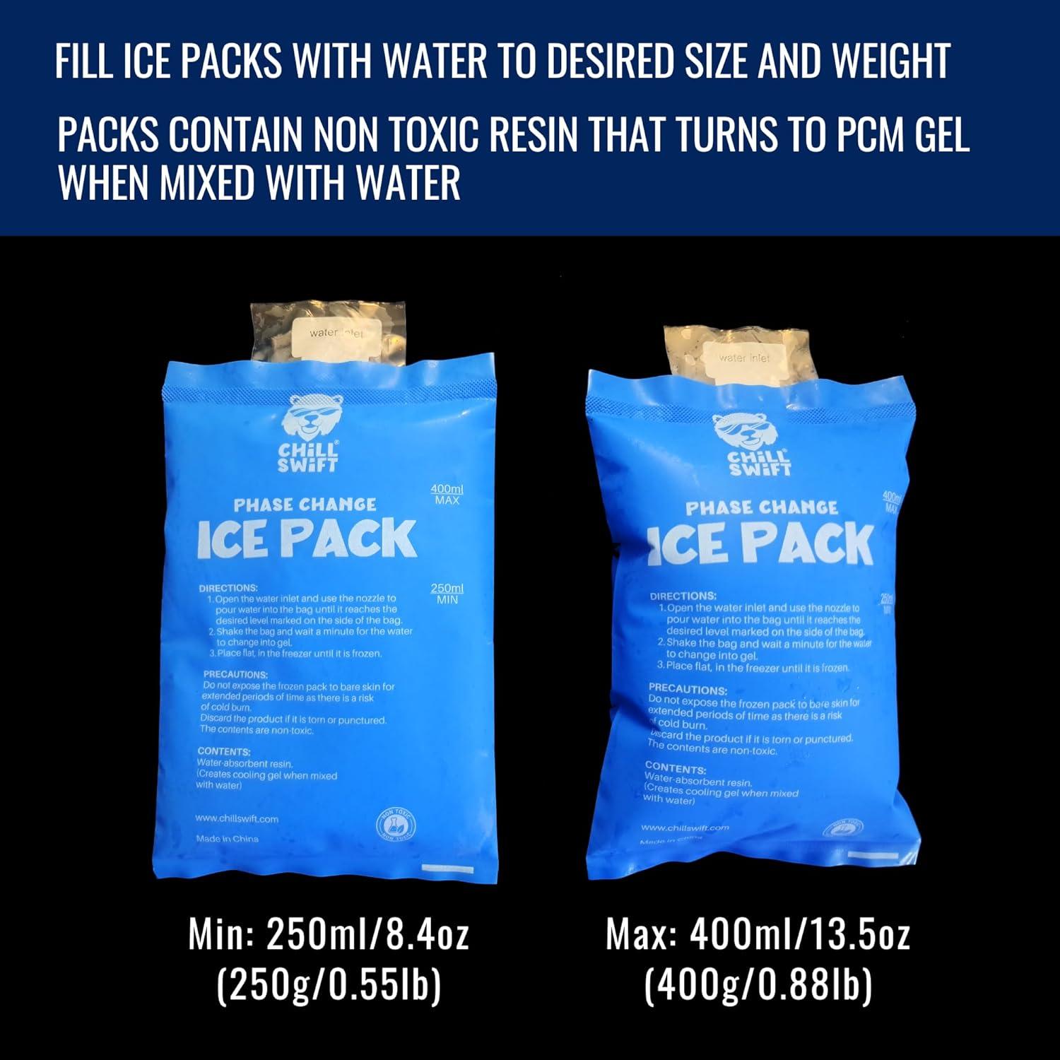 Chaleco Refrigerante New Home Innovations S-XXL 8 Paquetes Hielo