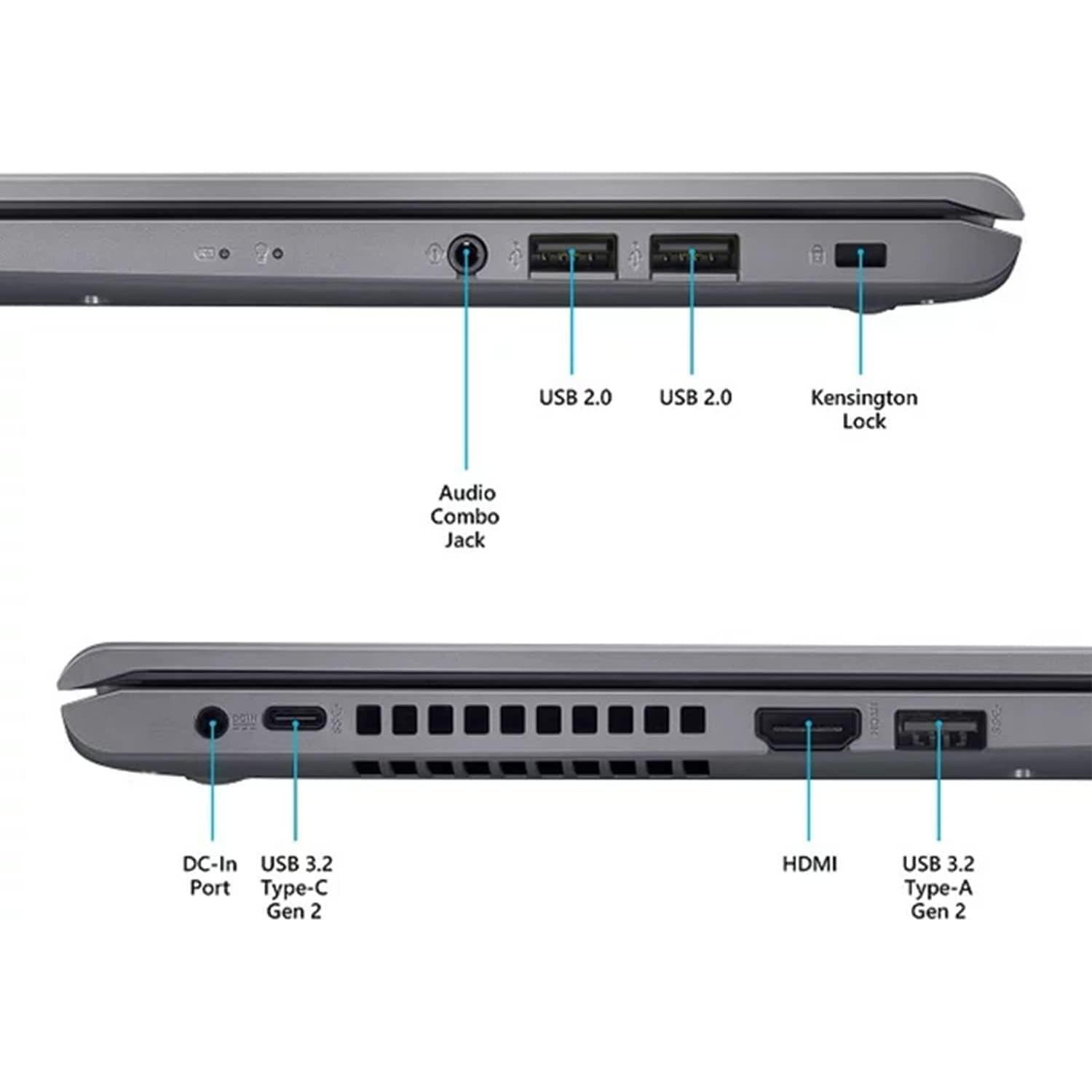 Laptop ASUS VivoBook 15.6" FHD, Intel Core i3, 8GB RAM, 256GB SSD