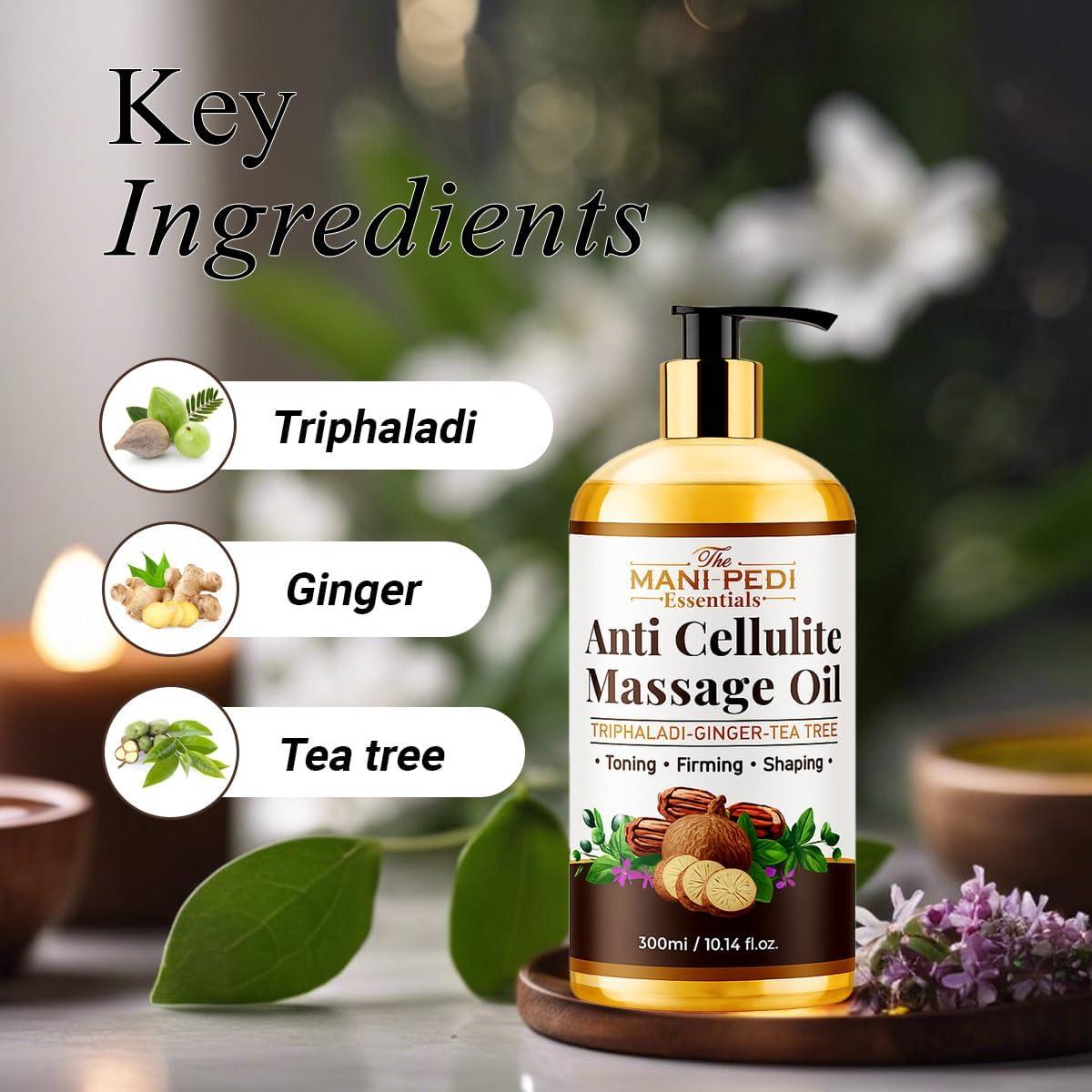 Aceite de Masaje Anticelulitis Afriyan 295 ml - Natural y Efectivo