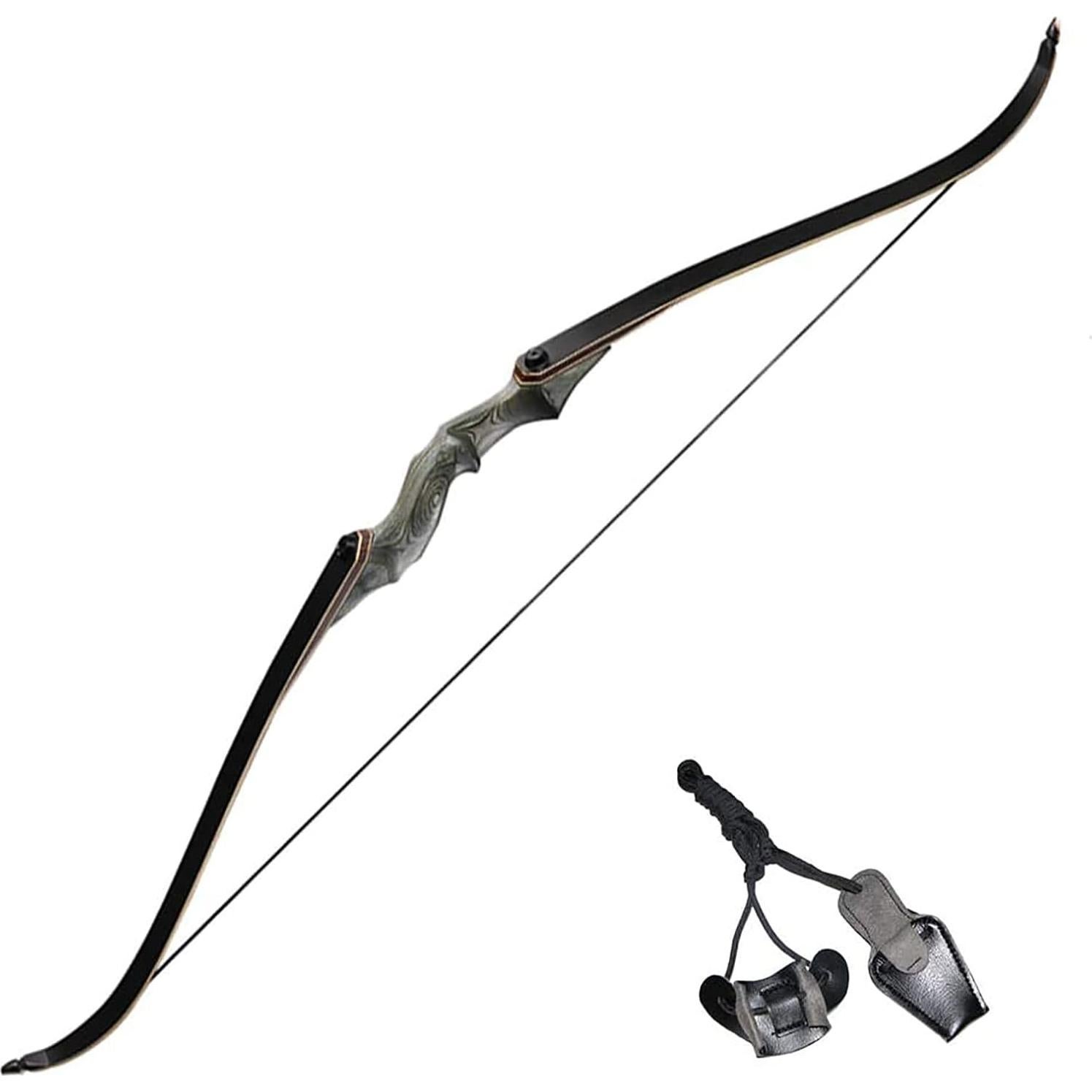 Arco Recurvo Desmontable TOPARCHERY RM 30lbs con 6 Flechas