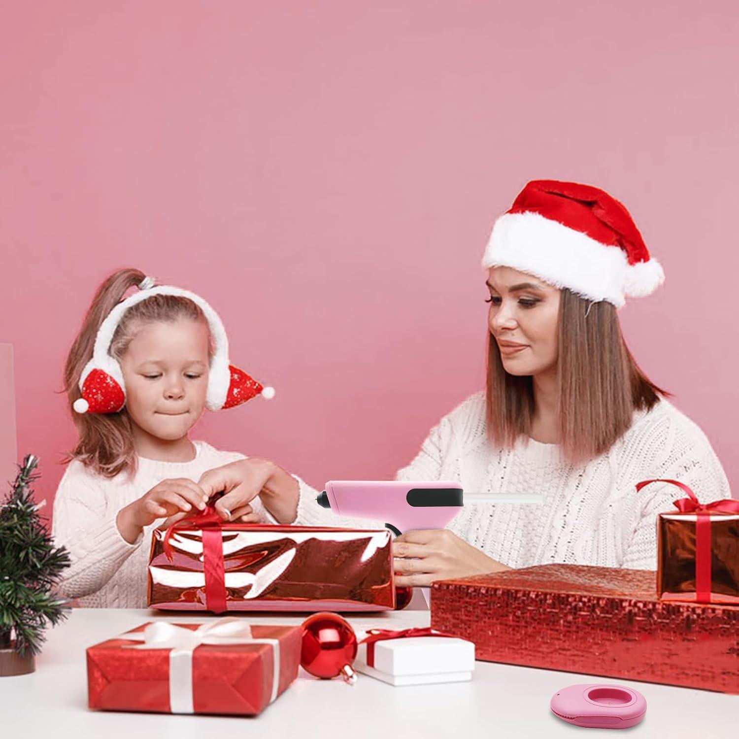 Pistola de Pegamento Caliente Inalámbrica Liumai 4000mAh LED