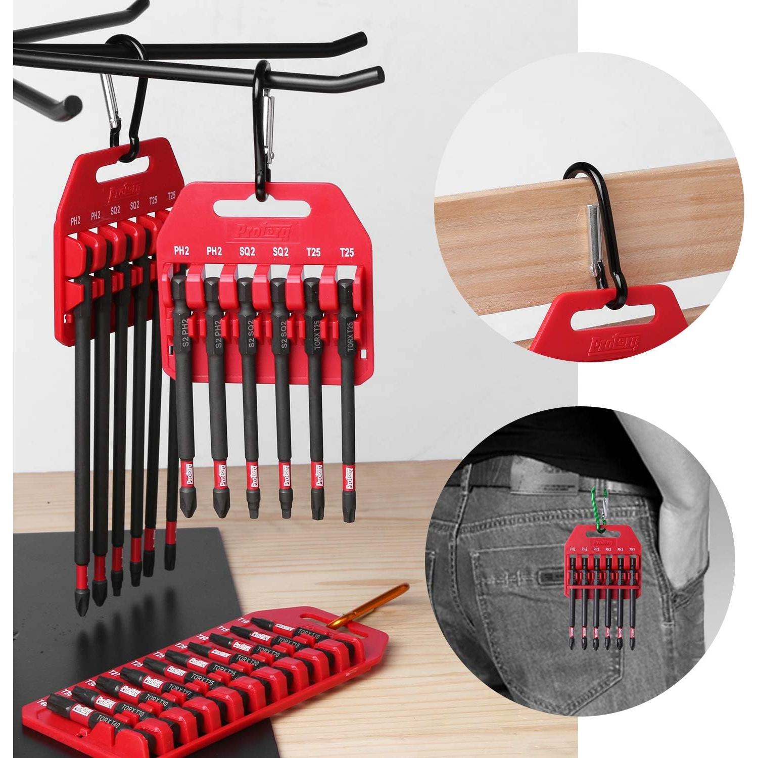 Juego de Puntas de Impacto Protorq 6 Piezas PH2 8.89 cm