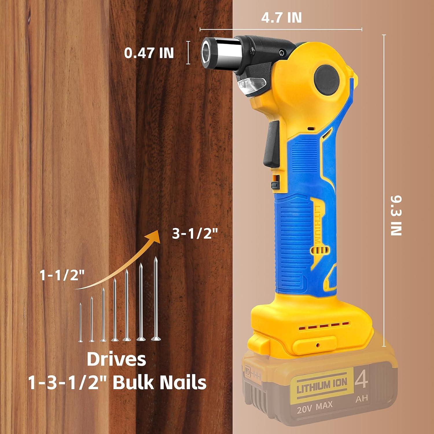 Martillo de Palma Inalámbrico Lezwuatoolz 20V, 14000 RPM