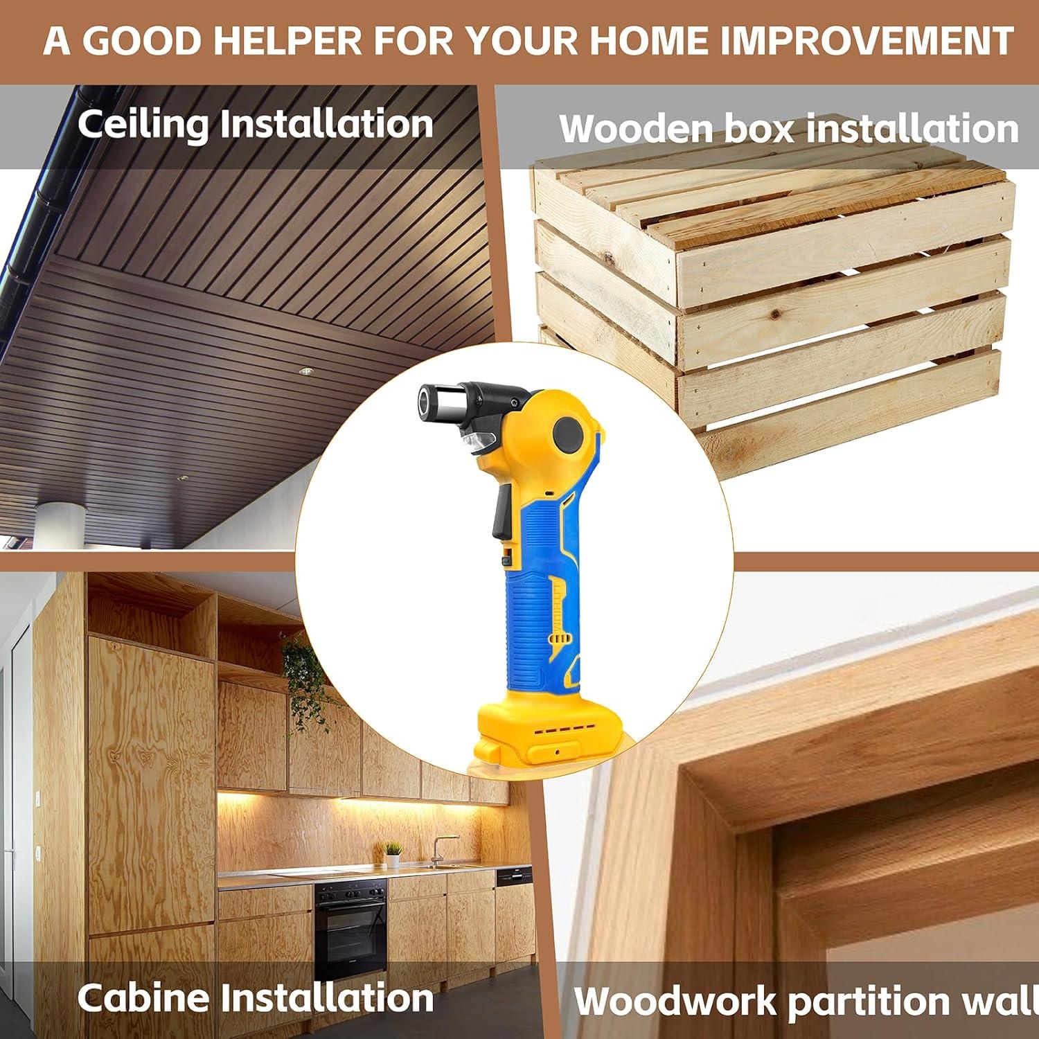 Martillo de Palma Inalámbrico Lezwuatoolz 20V, 14000 RPM