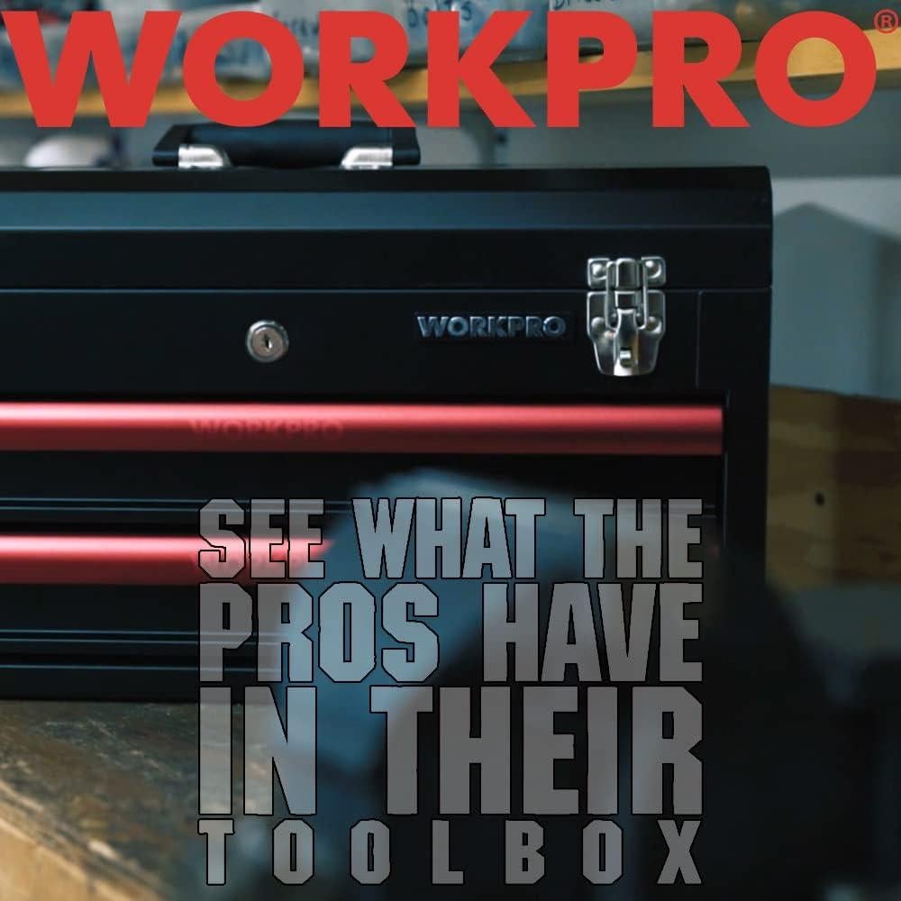 Lima Plana WORKPRO W051009 20.32 cm con Mango Ergonómico