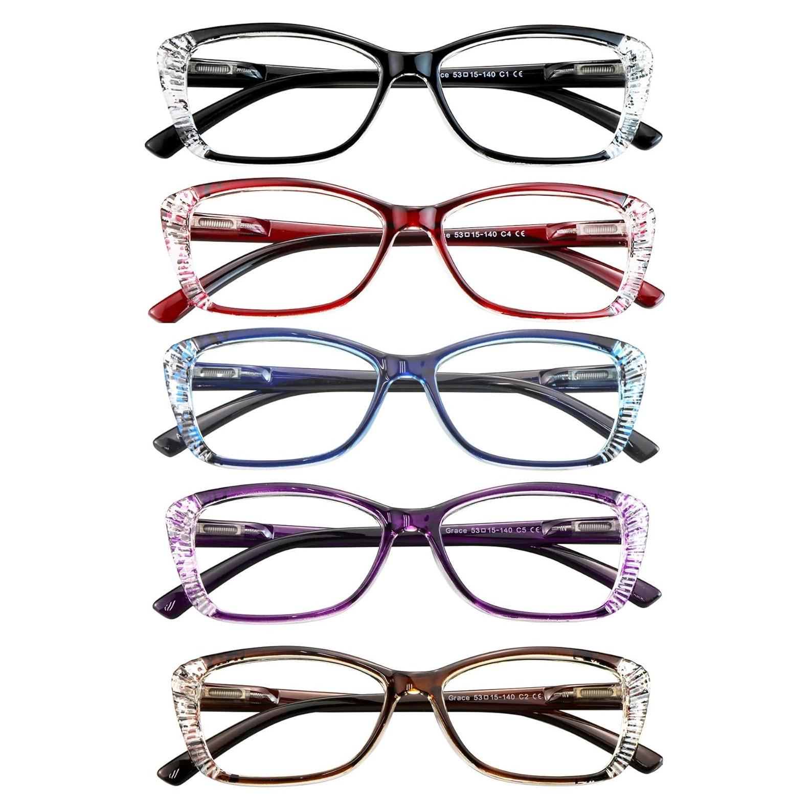 5 Pares de Gafas de Lectura VisionGlobal con Luz Azul