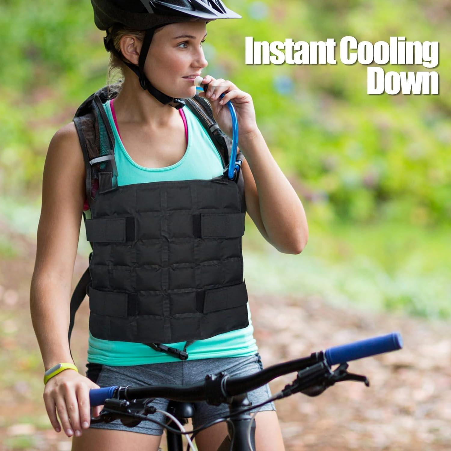 Chaleco Refrigerante MR.ICE Unisex Ajustable para Verano