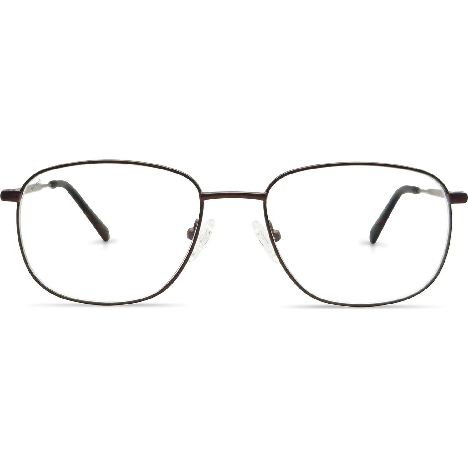 Gafas de Prescripción Jolafull JF2404 Montura Metalica Marrón