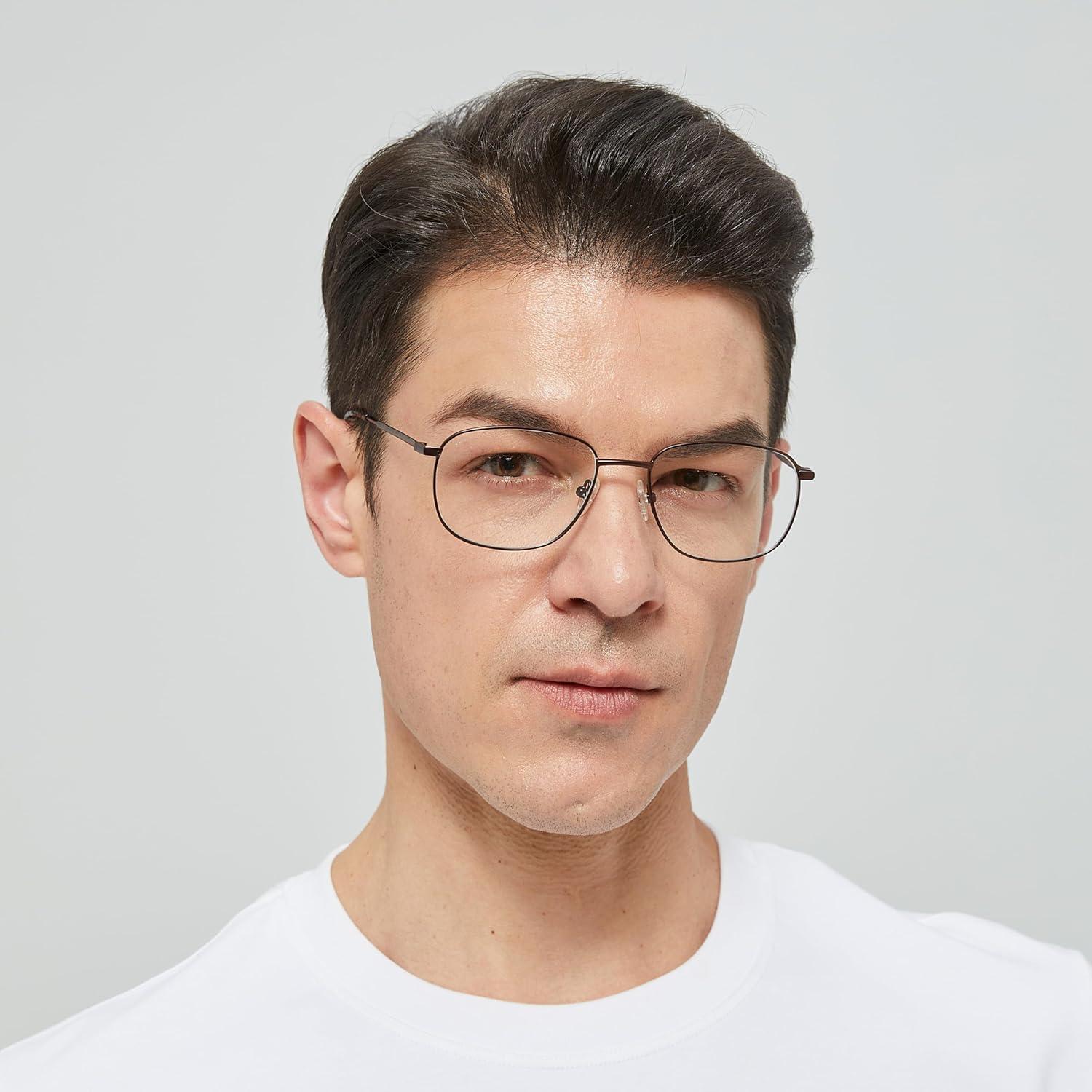 Gafas de Prescripción Jolafull JF2404 Montura Metalica Marrón