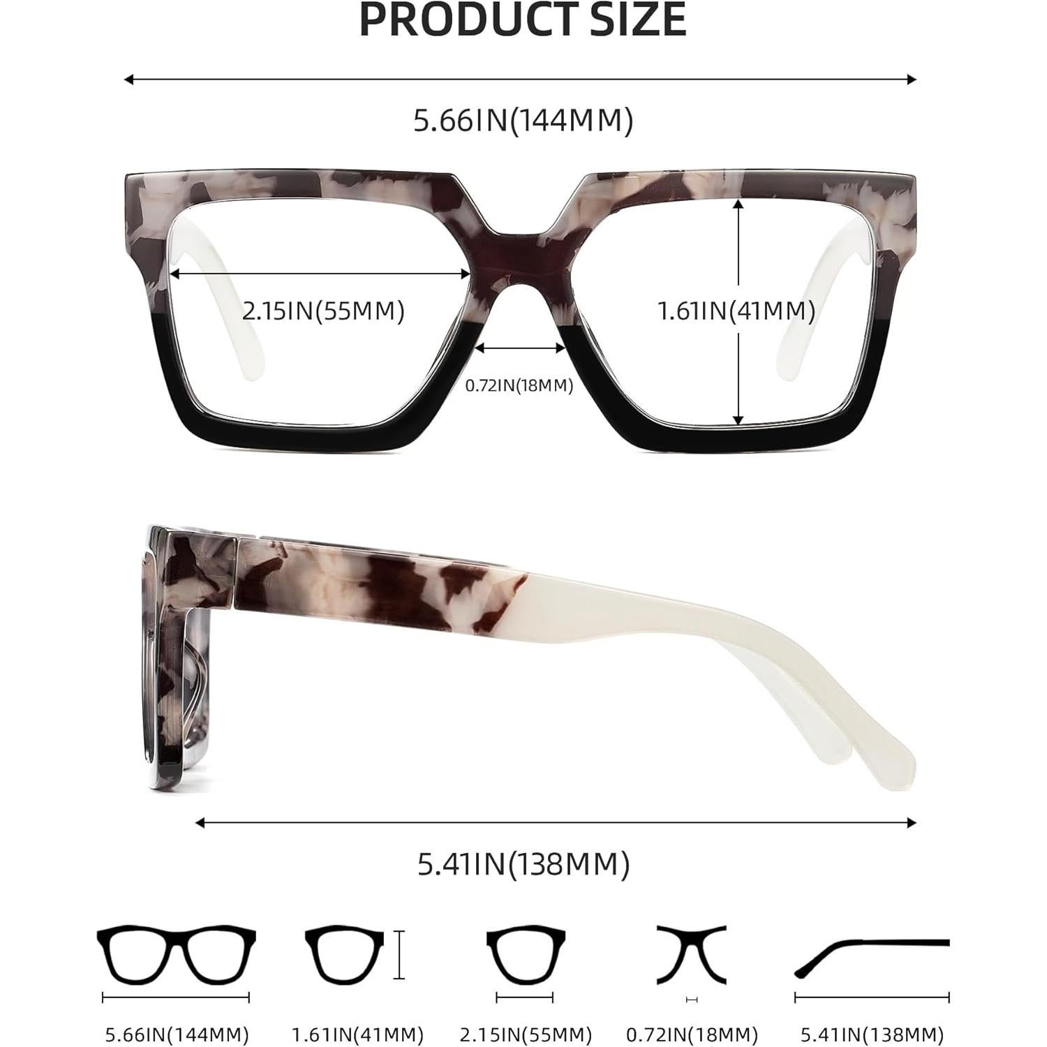 Gafas de Lectura JM para Mujeres - 3 Paquetes Multicolor con Bloqueo de Luz Azul