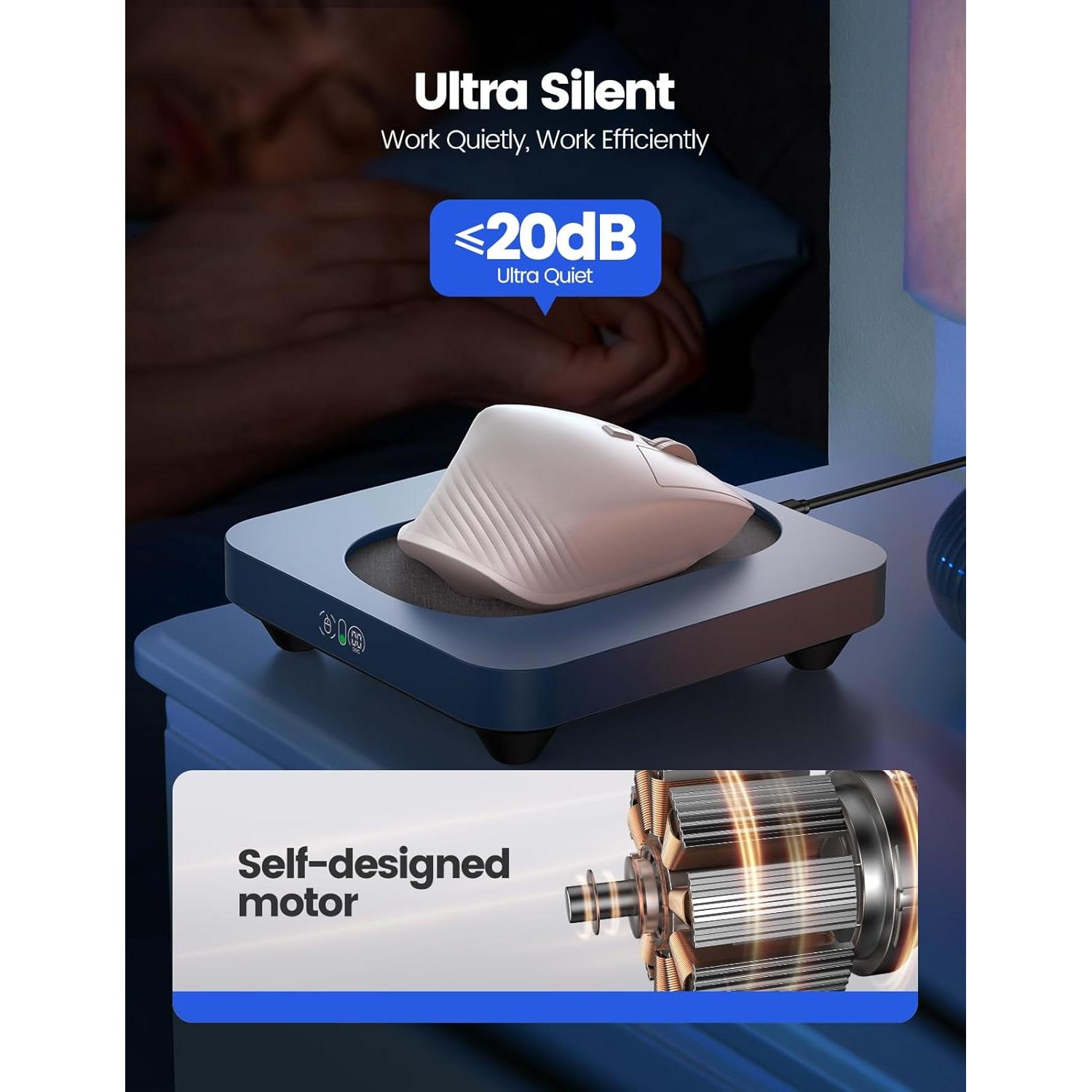 Dispositivo de Movimiento de Ratón Indetectable EAXBUX con Plato Giratorio