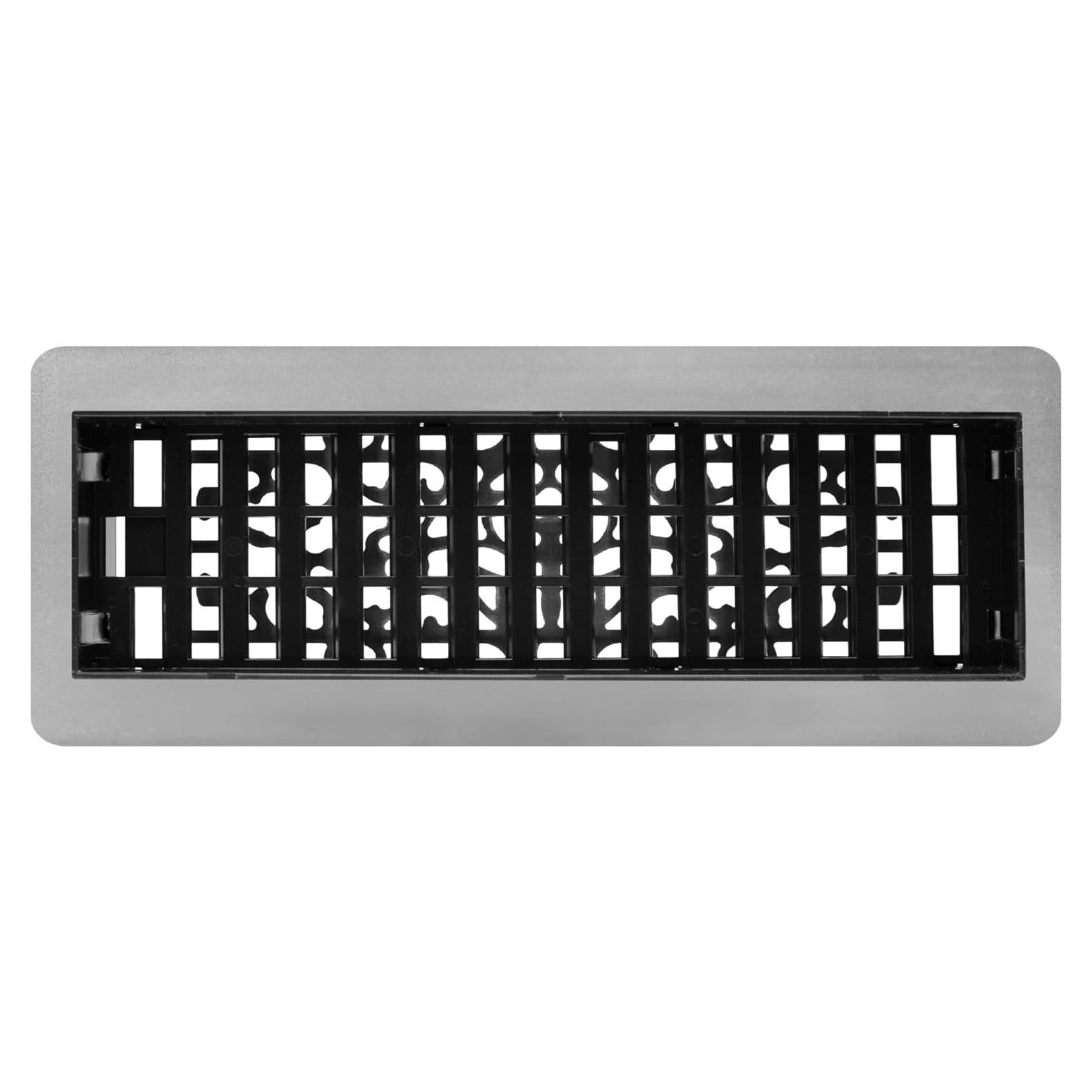 Rejilla de Piso Feng Shui Decor Grates LFGS212-NKL Níquel 2x30 cm