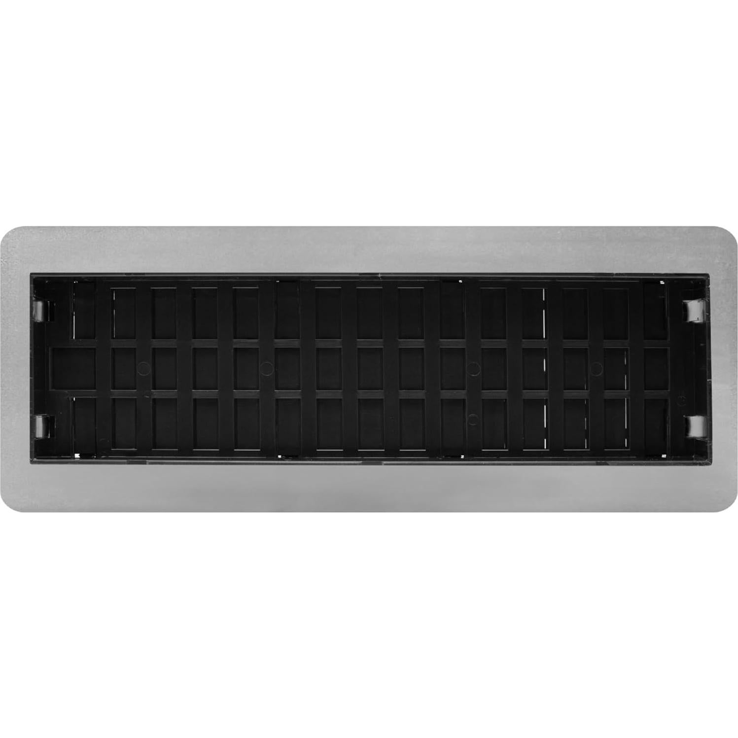 Rejilla de Piso Feng Shui Decor Grates LFGS212-NKL Níquel 2x30 cm