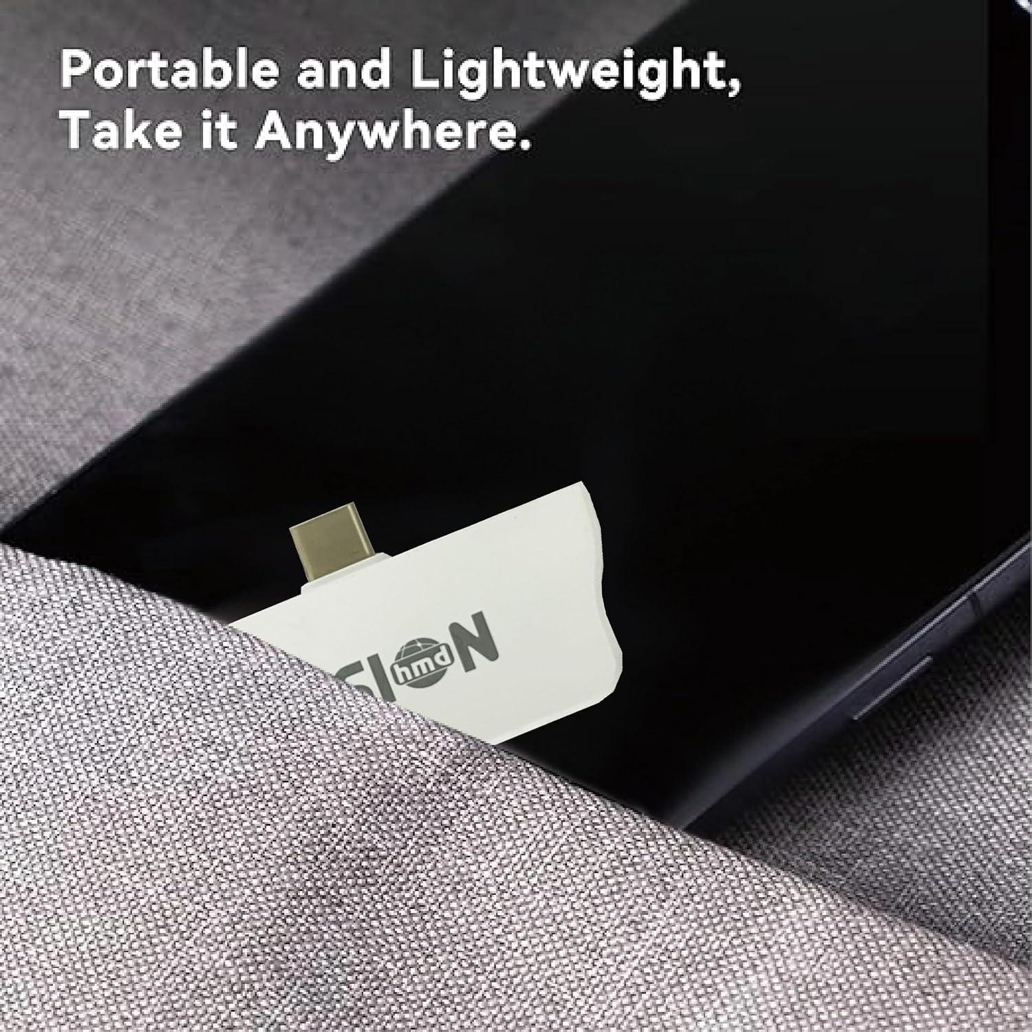 Adaptador USB-C a Gafas AR VISION ELECTRONICS Carga Rápida