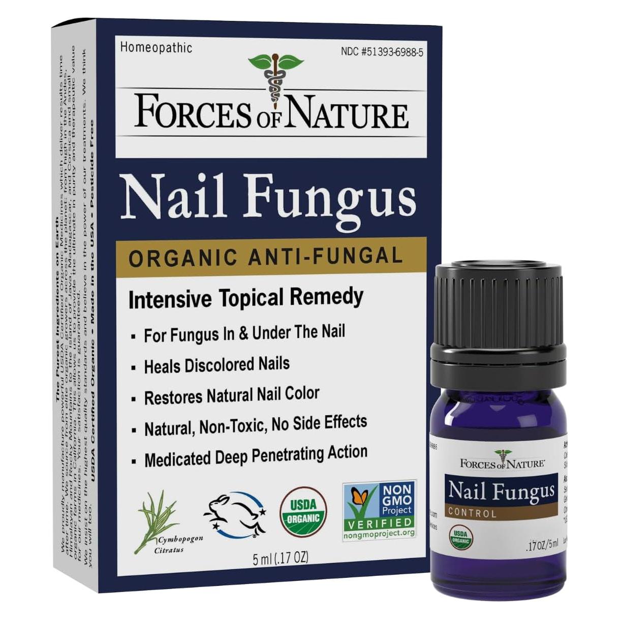 Tratamiento Antifúngico Orgánico Uñas Forces of Nature 5 ml