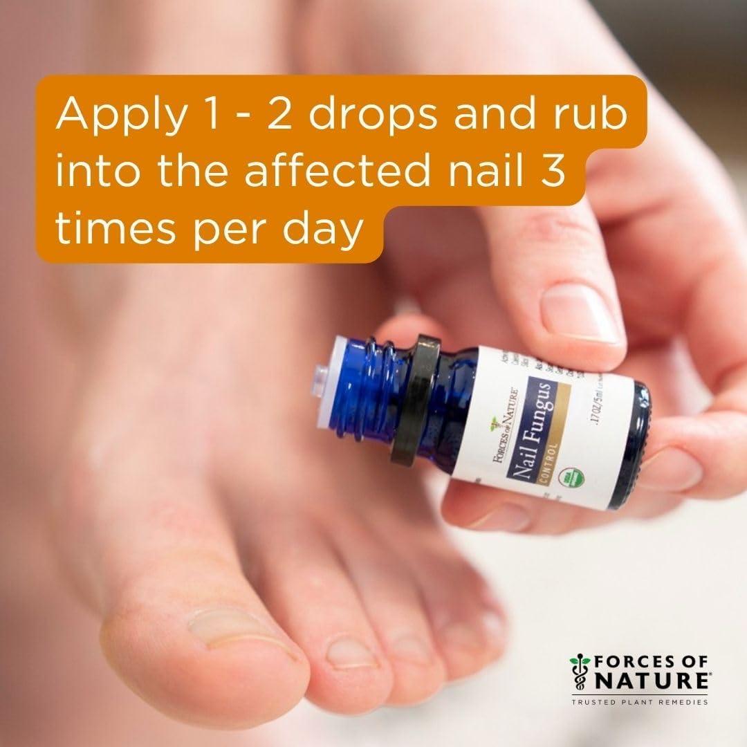 Tratamiento Antifúngico Orgánico Uñas Forces of Nature 5 ml