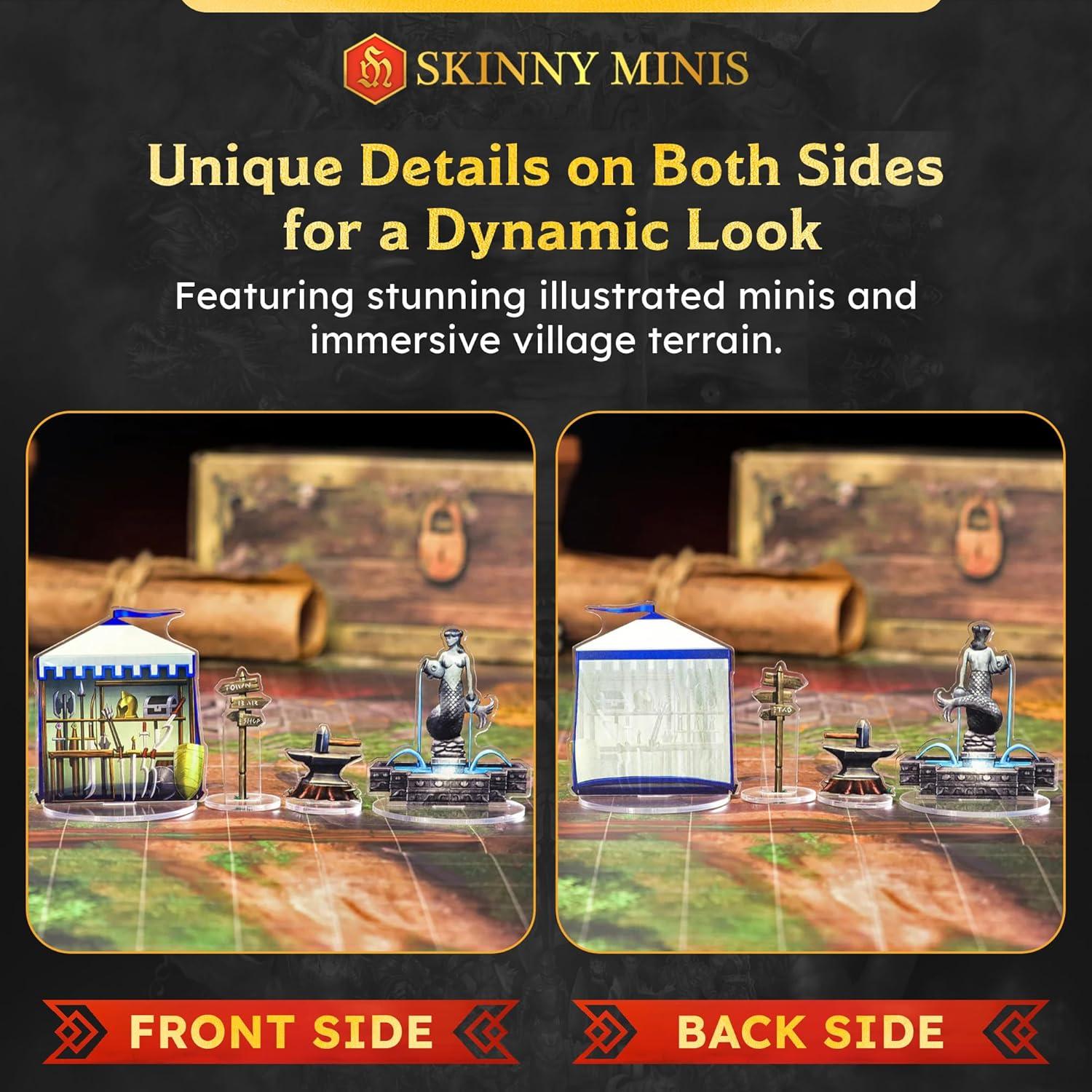 Miniaturas de Terreno Bulk - Dungeon in a Box - 103 Piezas