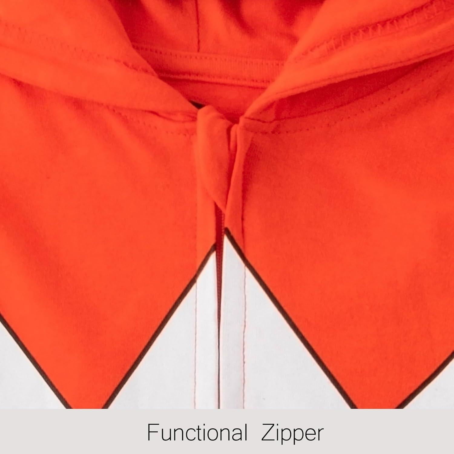 Overol con Capucha Power Rangers Rojo para Niños 2T-7