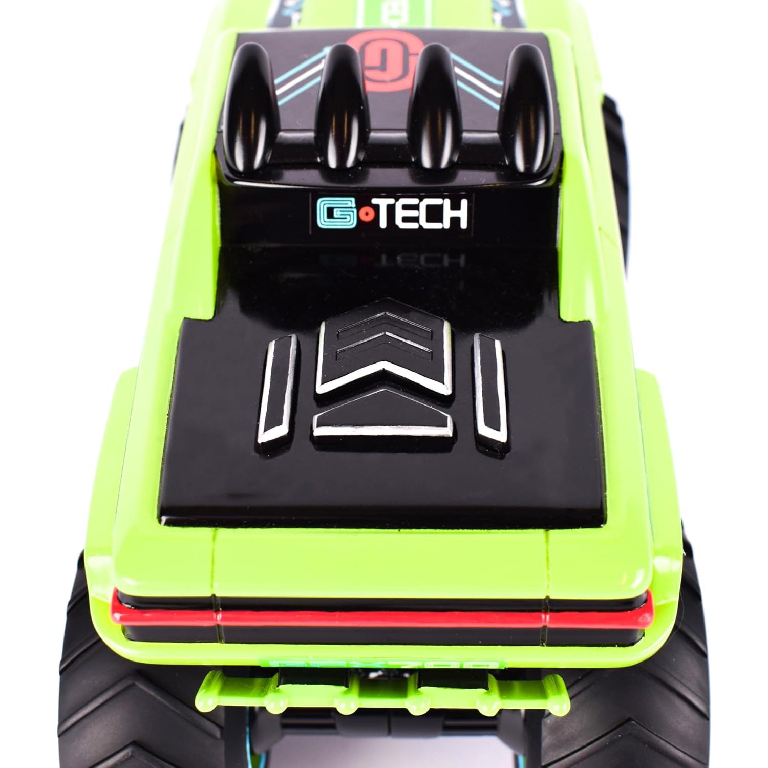 Camión Monster Maxx Action Verde 23cm Motorizado Luces Sonidos