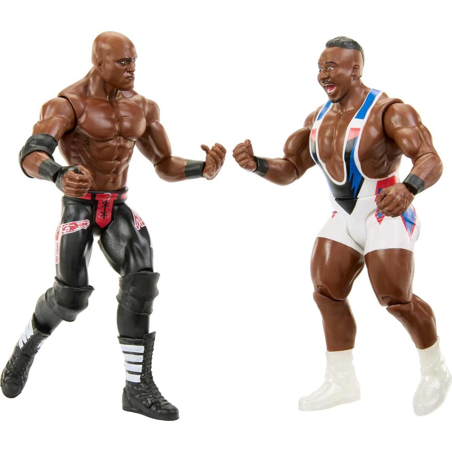 Figura de Acción WWE 2-Pack Big E y Bobby Lashley con Campeonato