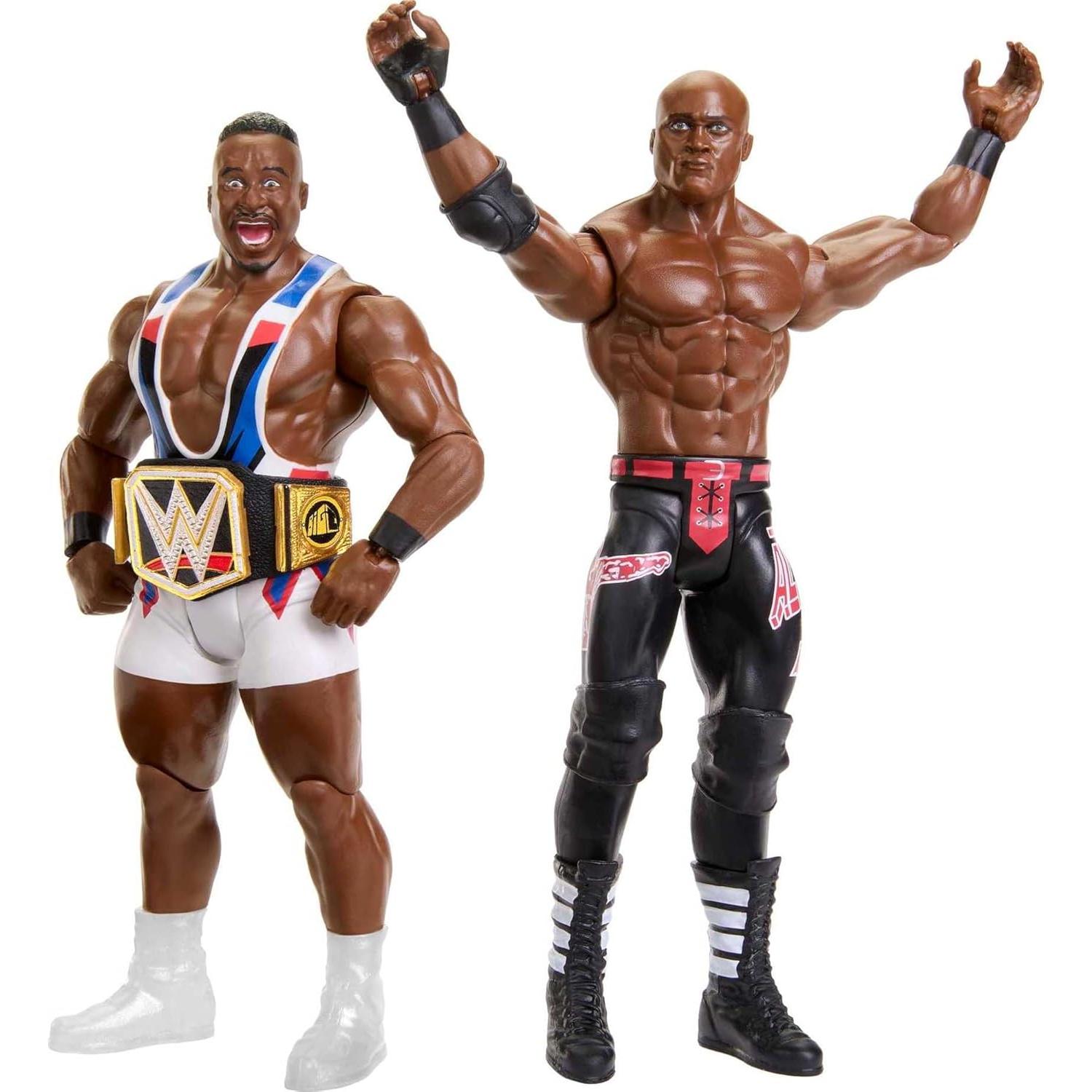 Figura de Acción WWE 2-Pack Big E y Bobby Lashley con Campeonato