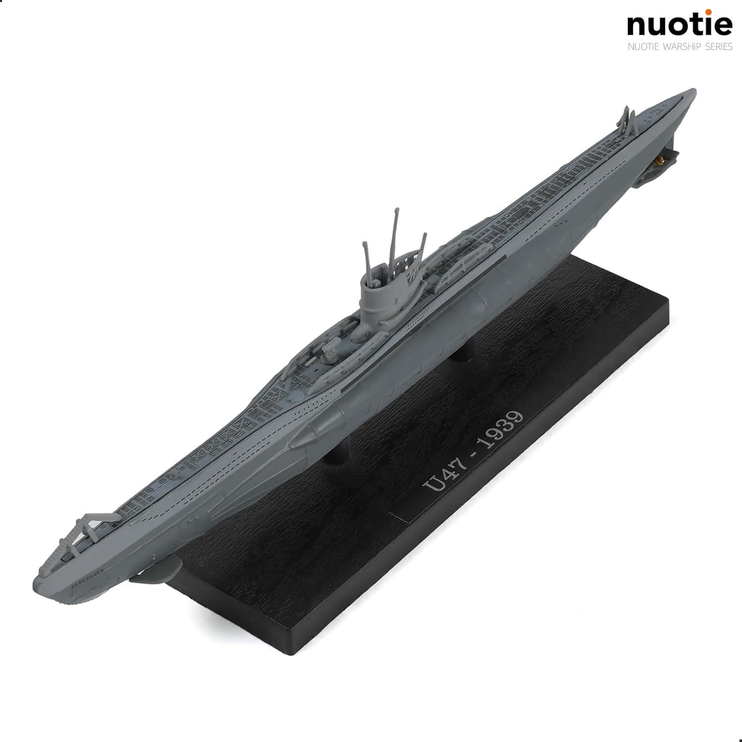Modelo Submarino U-47 1/350 NUOTIE Metal Diecast Militar