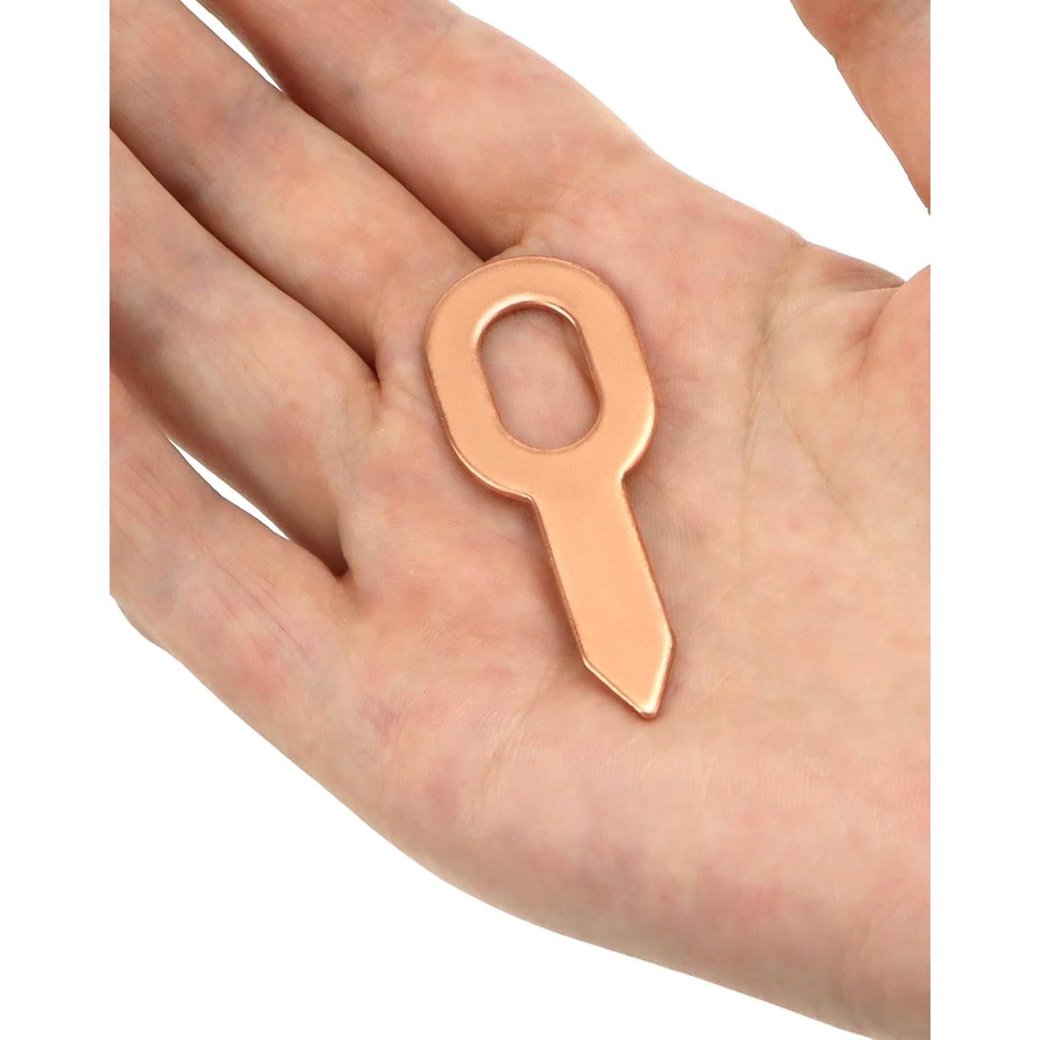 Anillos de Extracción de Abolladuras QWORK 100 Pcs 5.9 cm