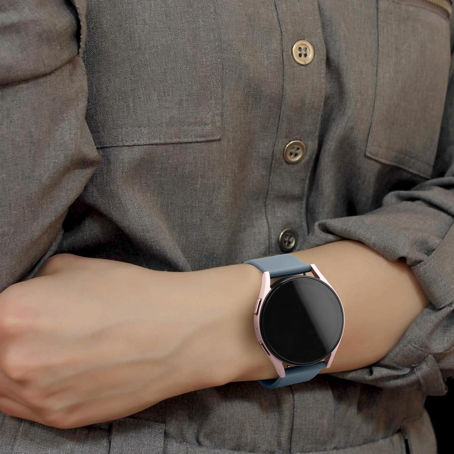 Paquete de 3 Bandas de Silicona Meliya para Reloj FITVII HM57/H56