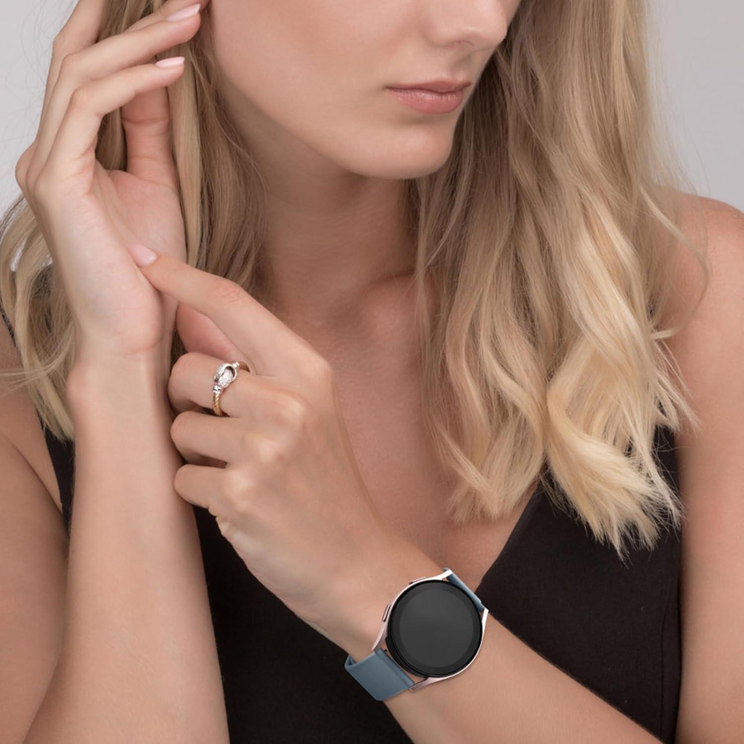 Paquete de 3 Bandas de Silicona Meliya para Reloj FITVII HM57/H56