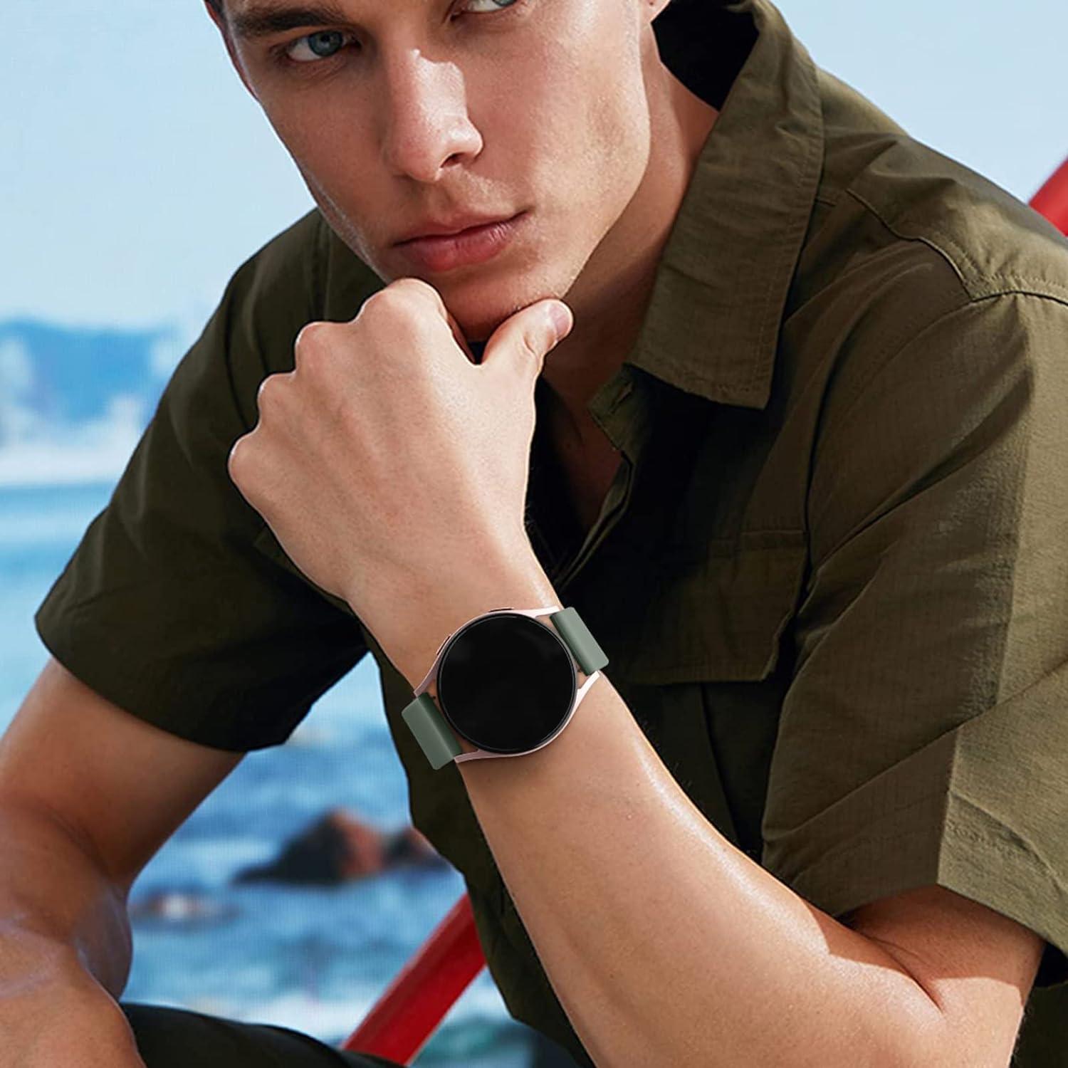 Paquete de 3 Bandas de Silicona Meliya para Reloj FITVII HM57/H56