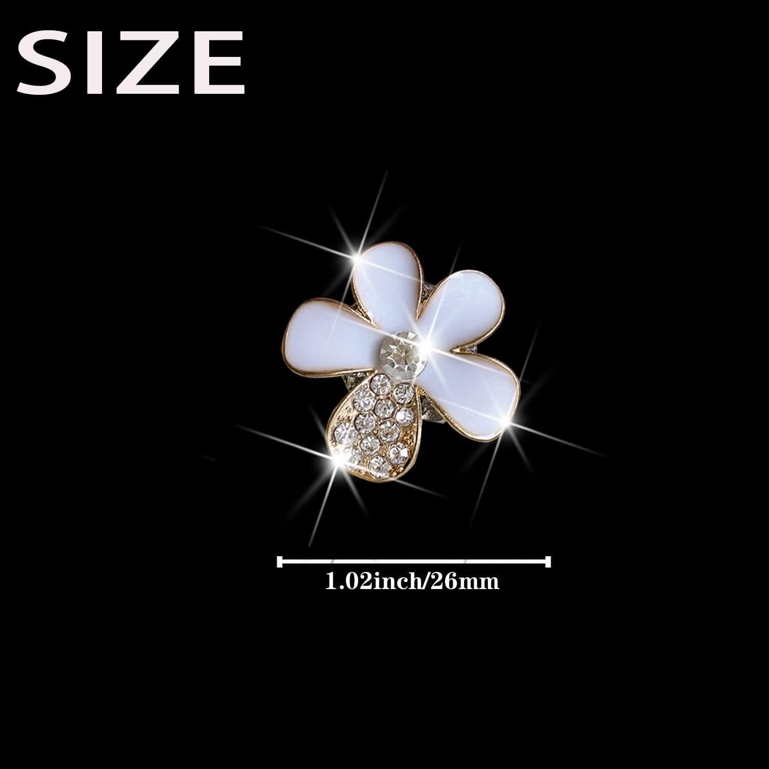 Clip de Ventilación para Auto Bling Daisy - 3 Pcs Ambientadores