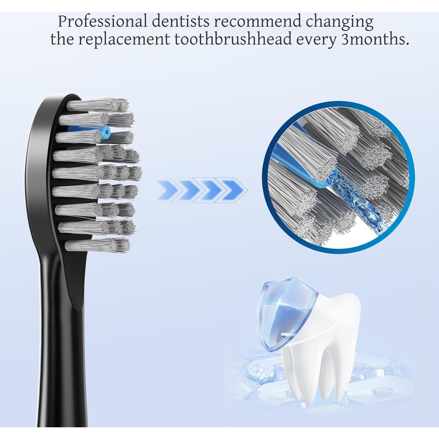 Cabezas de Repuesto WaterPik Sonic Fusion - Paquete de 3