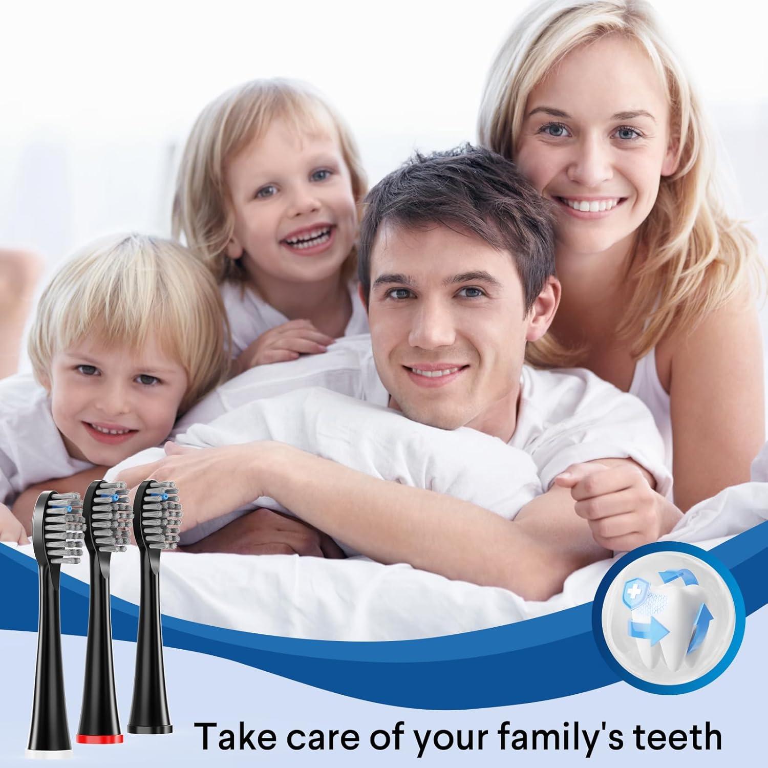 Cabezas de Repuesto WaterPik Sonic Fusion - Paquete de 3