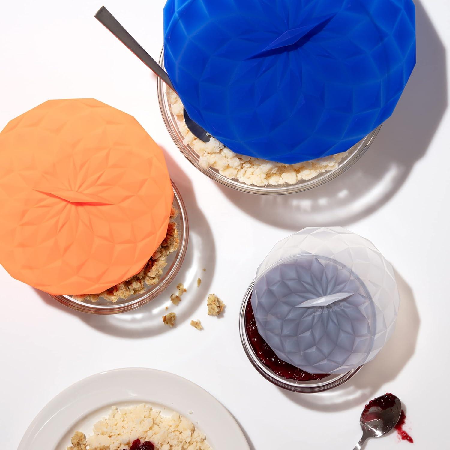 Tapas de Silicona GIR 4 Pulgadas - 2 Pack Negro Hermético