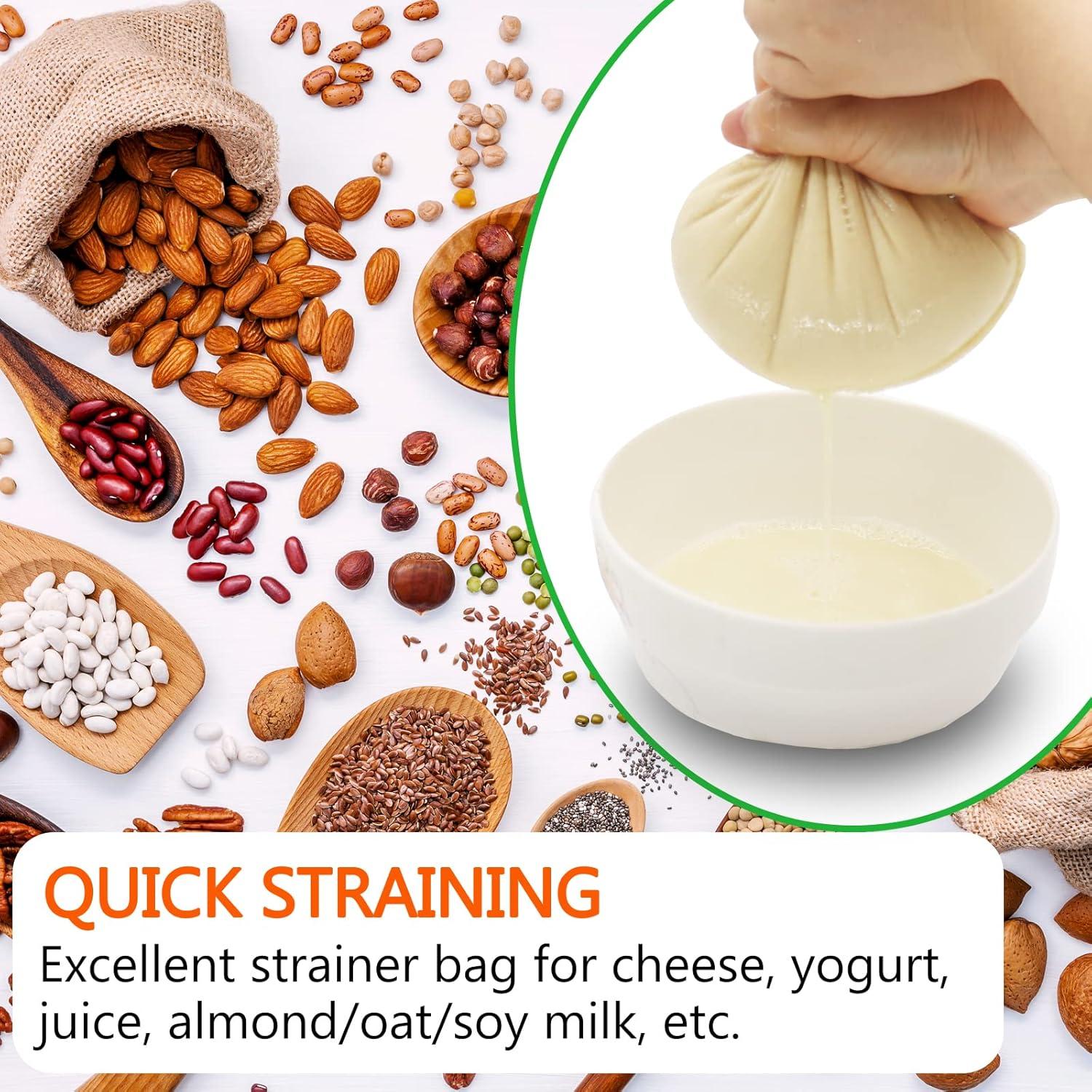 Paquete de 3 bolsas de gasa Huppar 35.56cm reutilizables