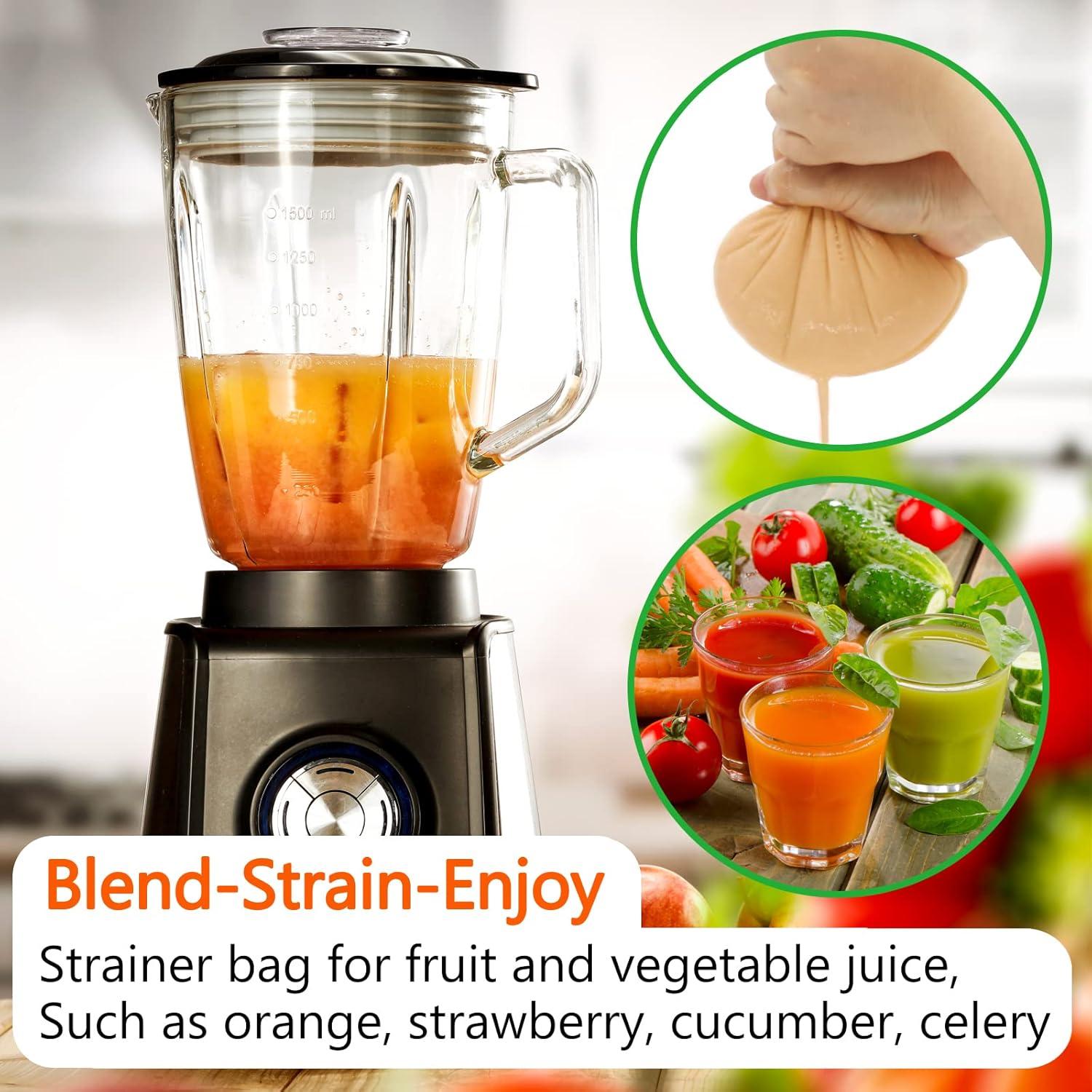 Paquete de 3 bolsas de gasa Huppar 35.56cm reutilizables