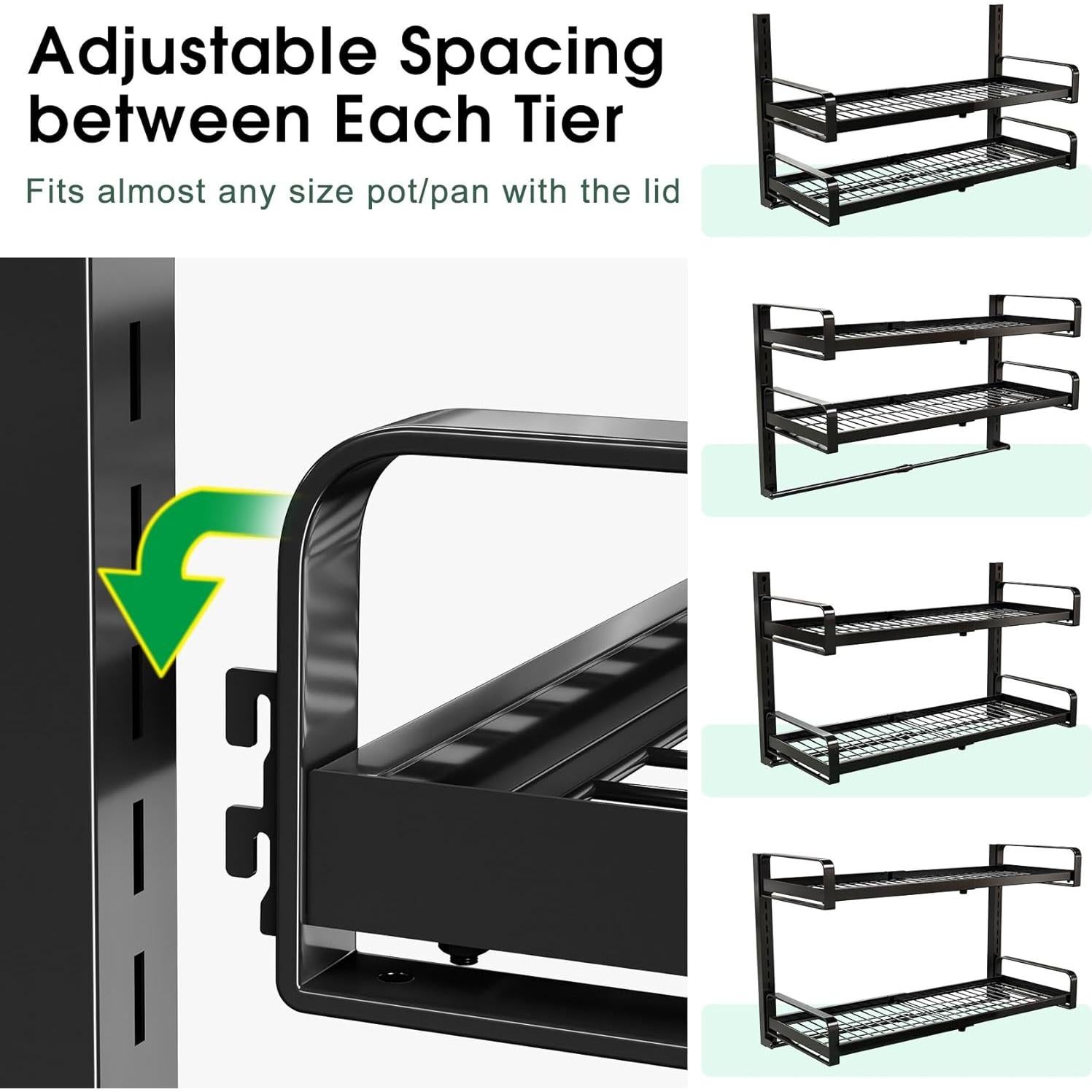 Estante Colgante PXRACK Expandible 48.3-76.2 cm 2 Niveles
