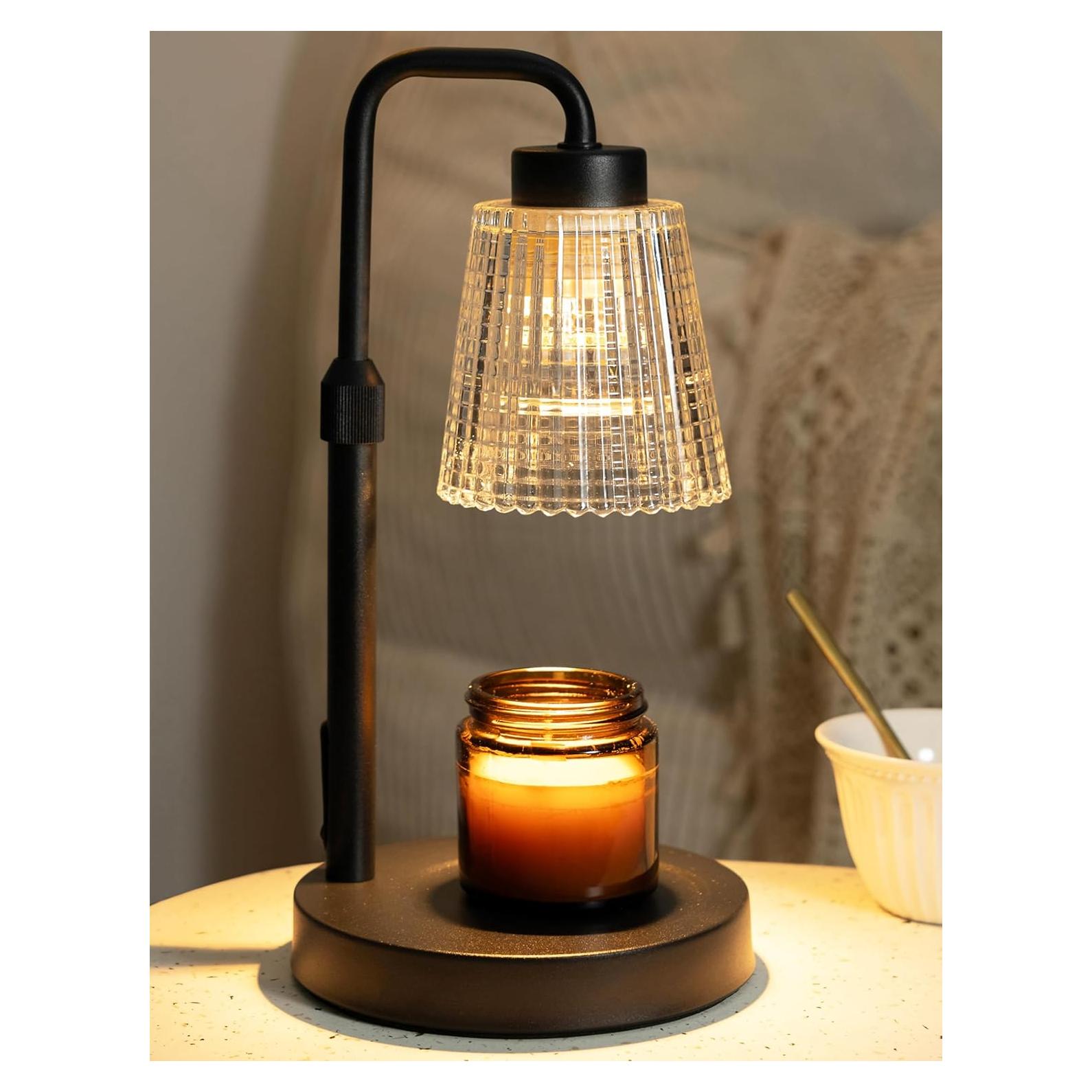 Lámpara Calentadora de Velas GODONLIF Negra con Temporizador 50W