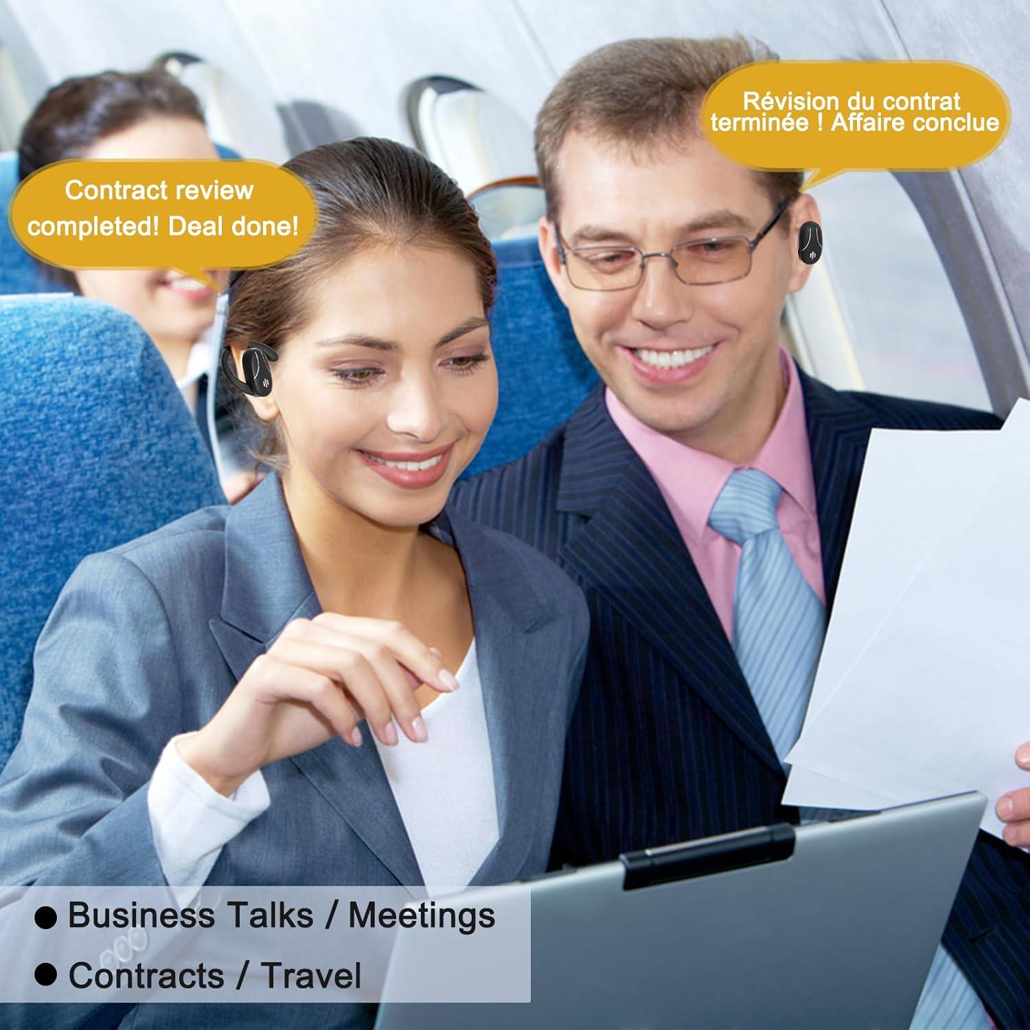 Auriculares Traductor GPAMBA SP30 Bluetooth 144 Idiomas