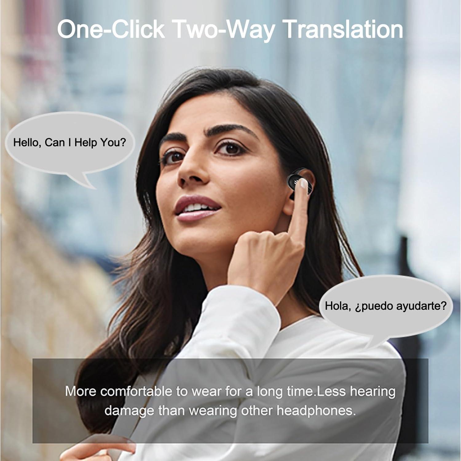 Auriculares Traductor GPAMBA SP30 Bluetooth 144 Idiomas