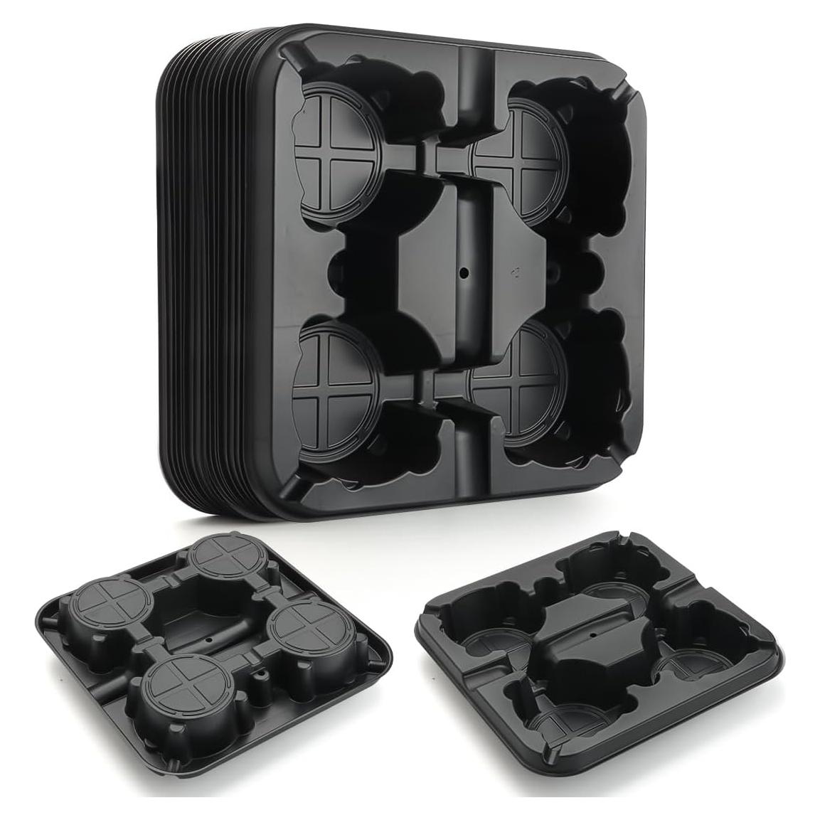 Bandejas de Vivero 4 Celdas RooTrimmer para Macetas 5 Pulgadas