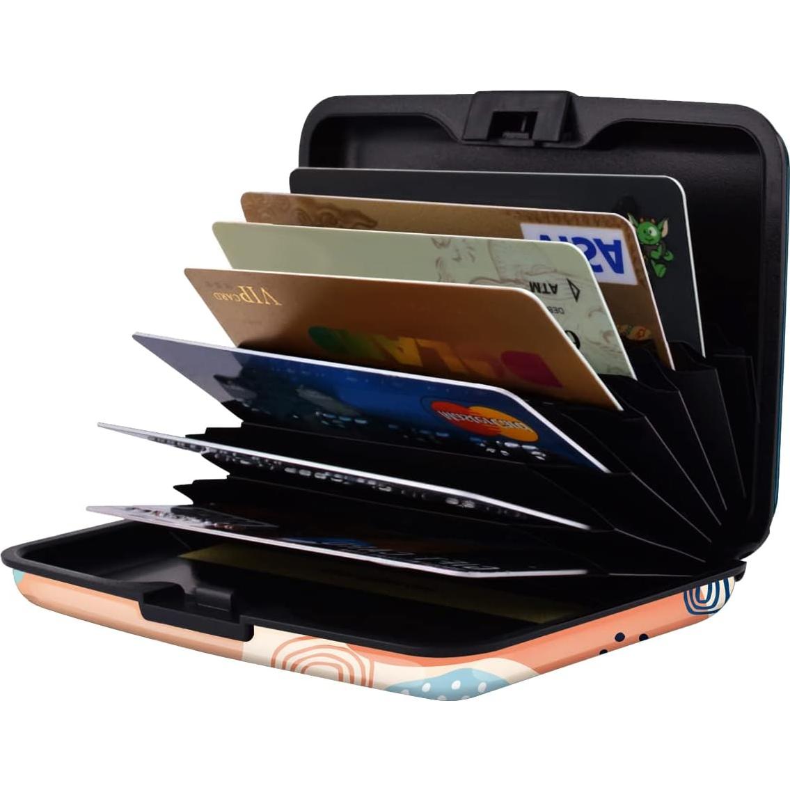 Mini Porta Tarjetas de Crédito Coco Rossi con Bloqueo RFID