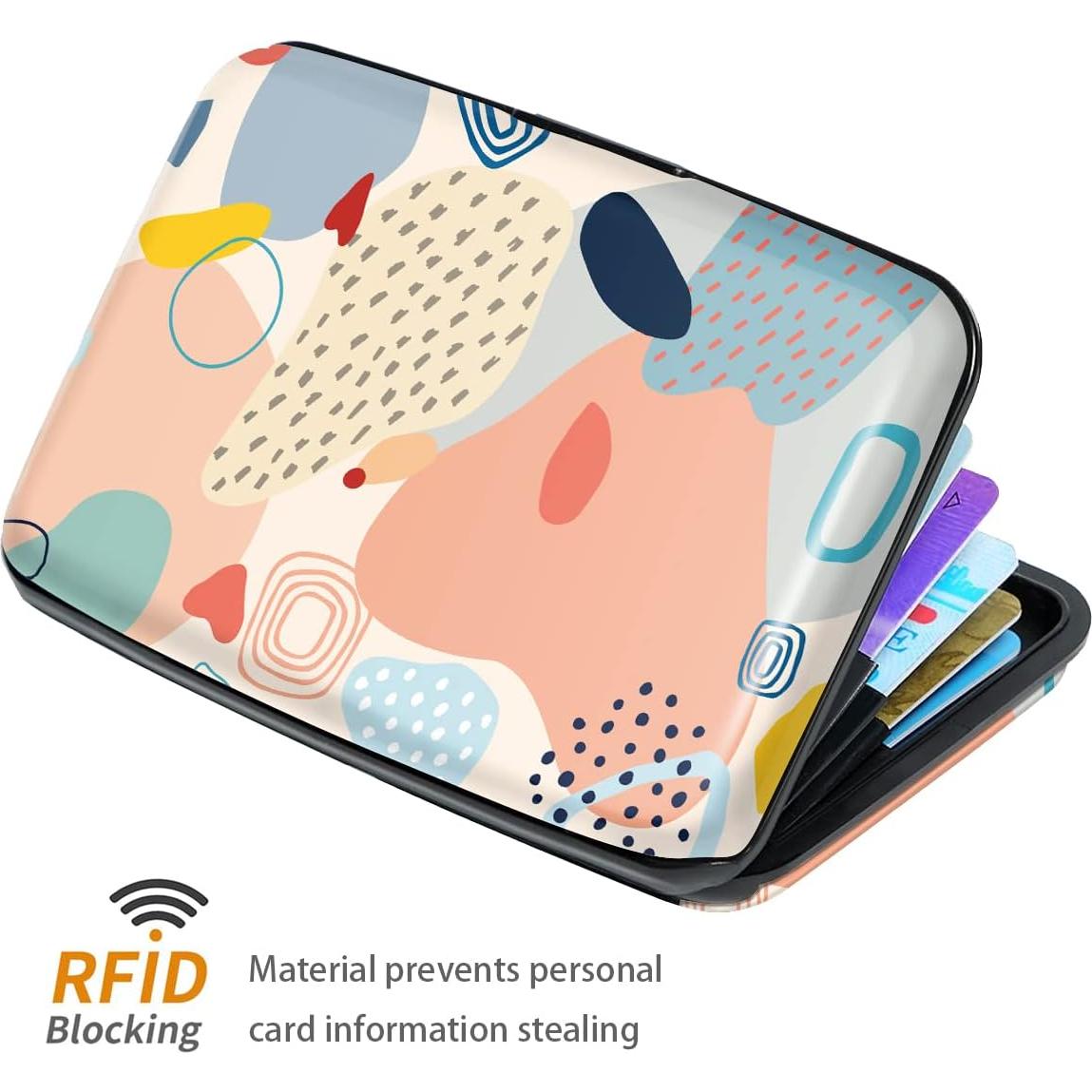 Mini Porta Tarjetas de Crédito Coco Rossi con Bloqueo RFID